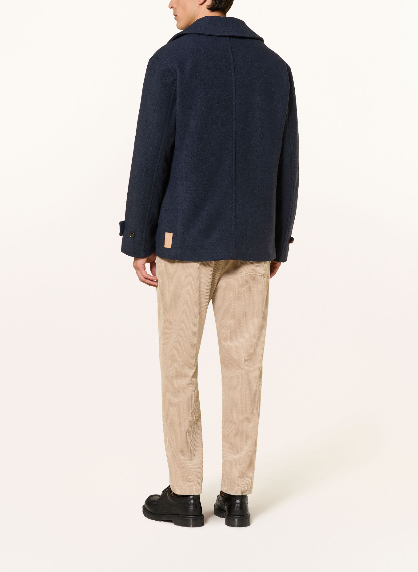 SCOTCH & SODA Cabanmantel: DONKERBLAUW