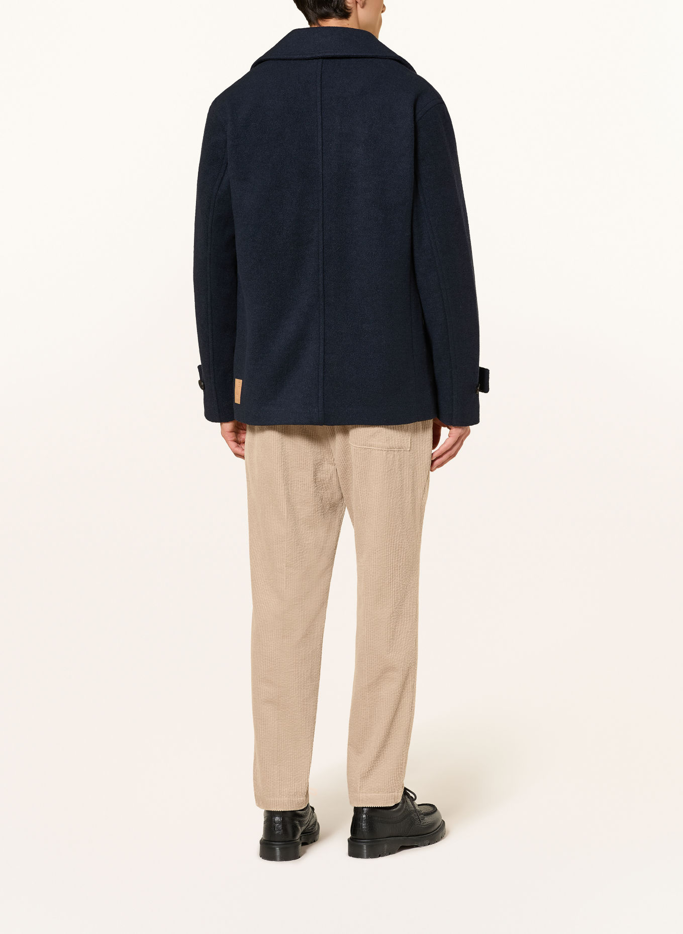 SCOTCH & SODA Slim-Fit Cord Pants: BEIGE