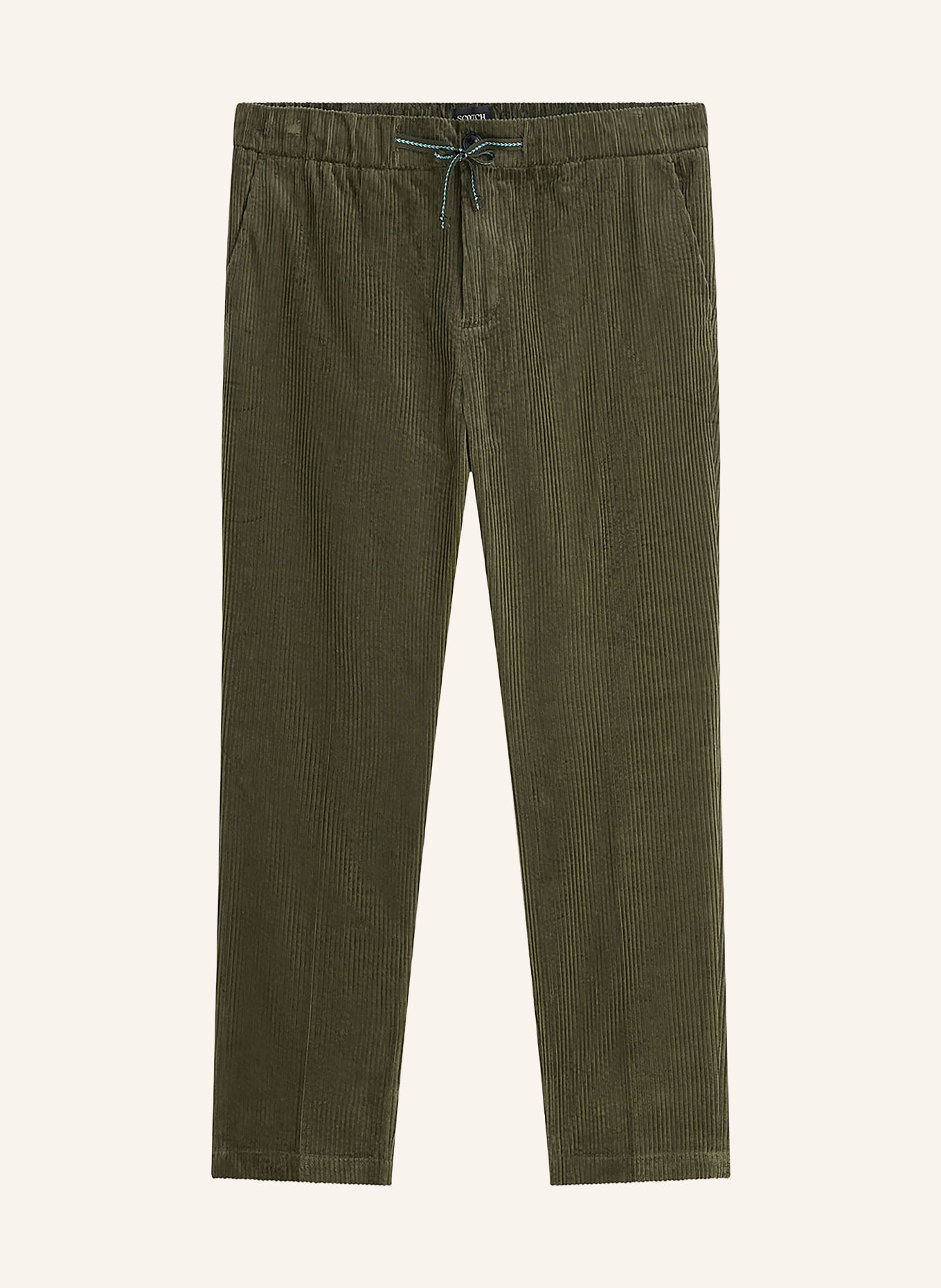SCOTCH & SODA Cordhose Slim Fit: DUNKELGRÜN