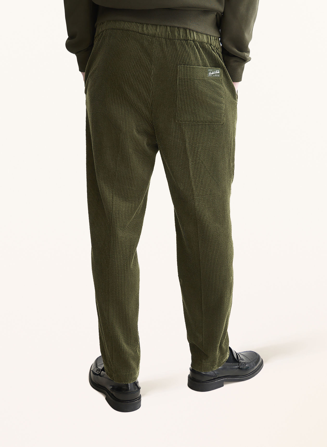 SCOTCH & SODA Cordhose Slim Fit: DUNKELGRÜN