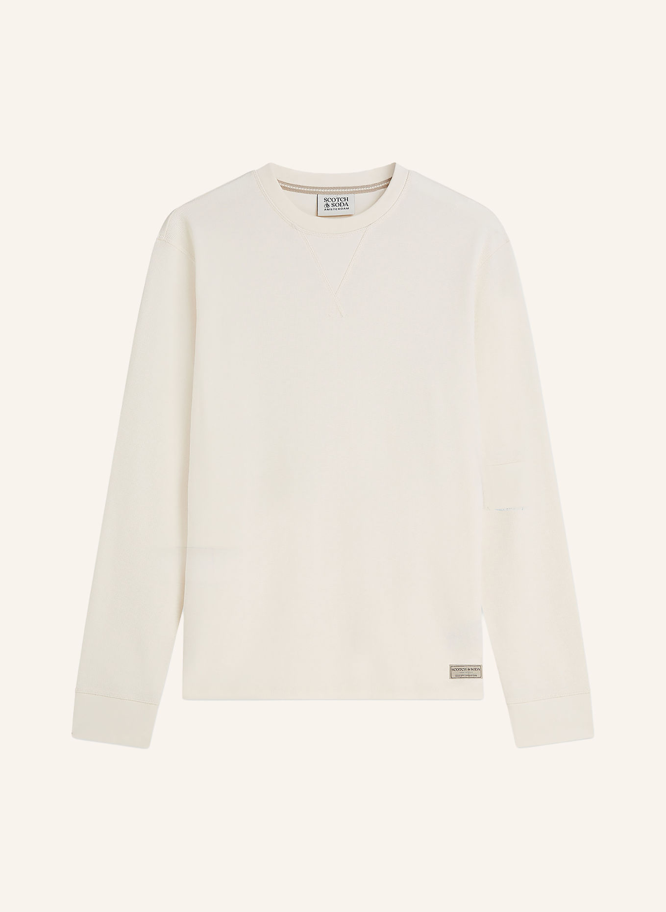 SCOTCH & SODA Longsleeve: CREME