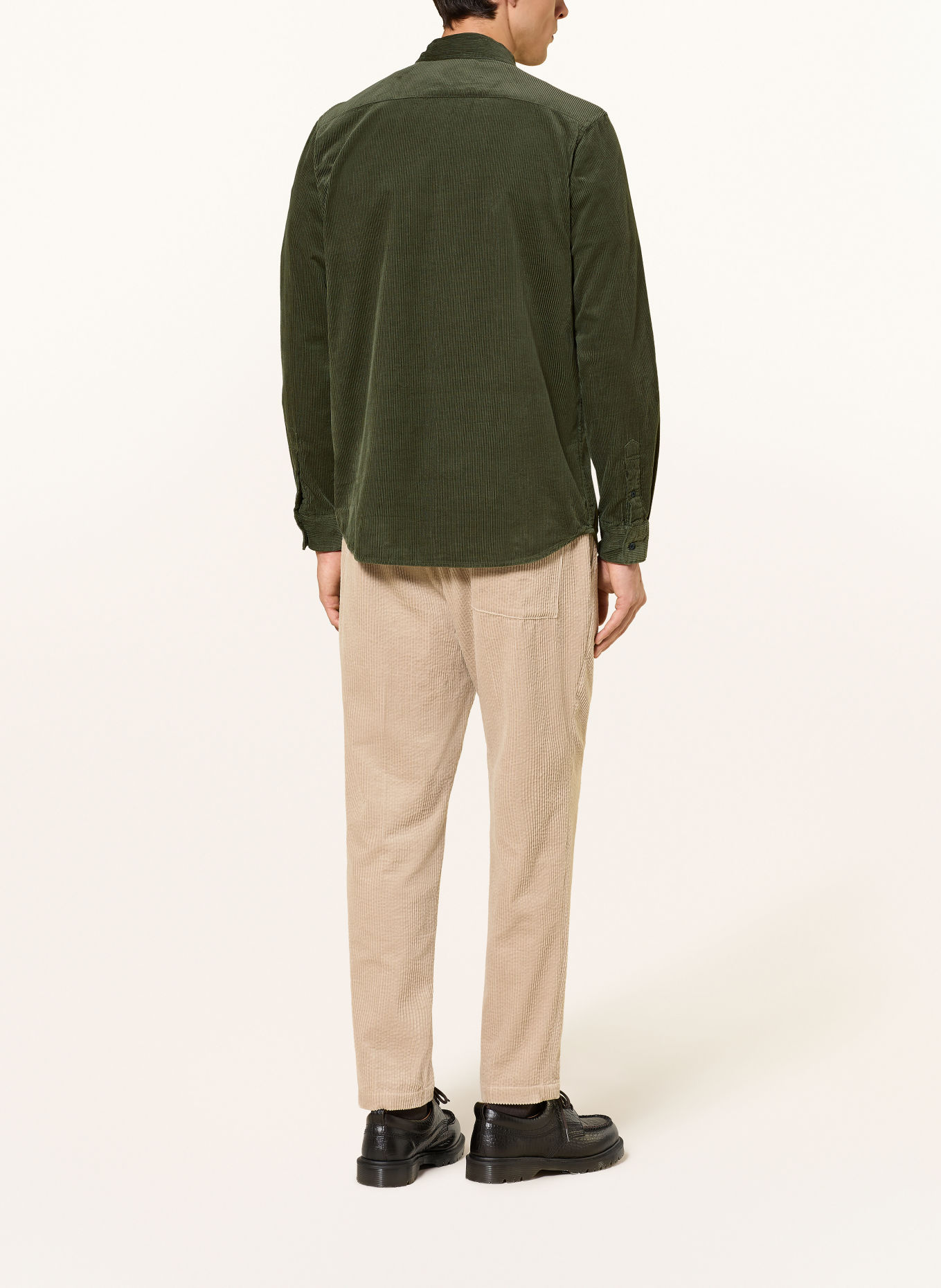 SCOTCH & SODA Cordoverhemd Regular Fit: KAKI