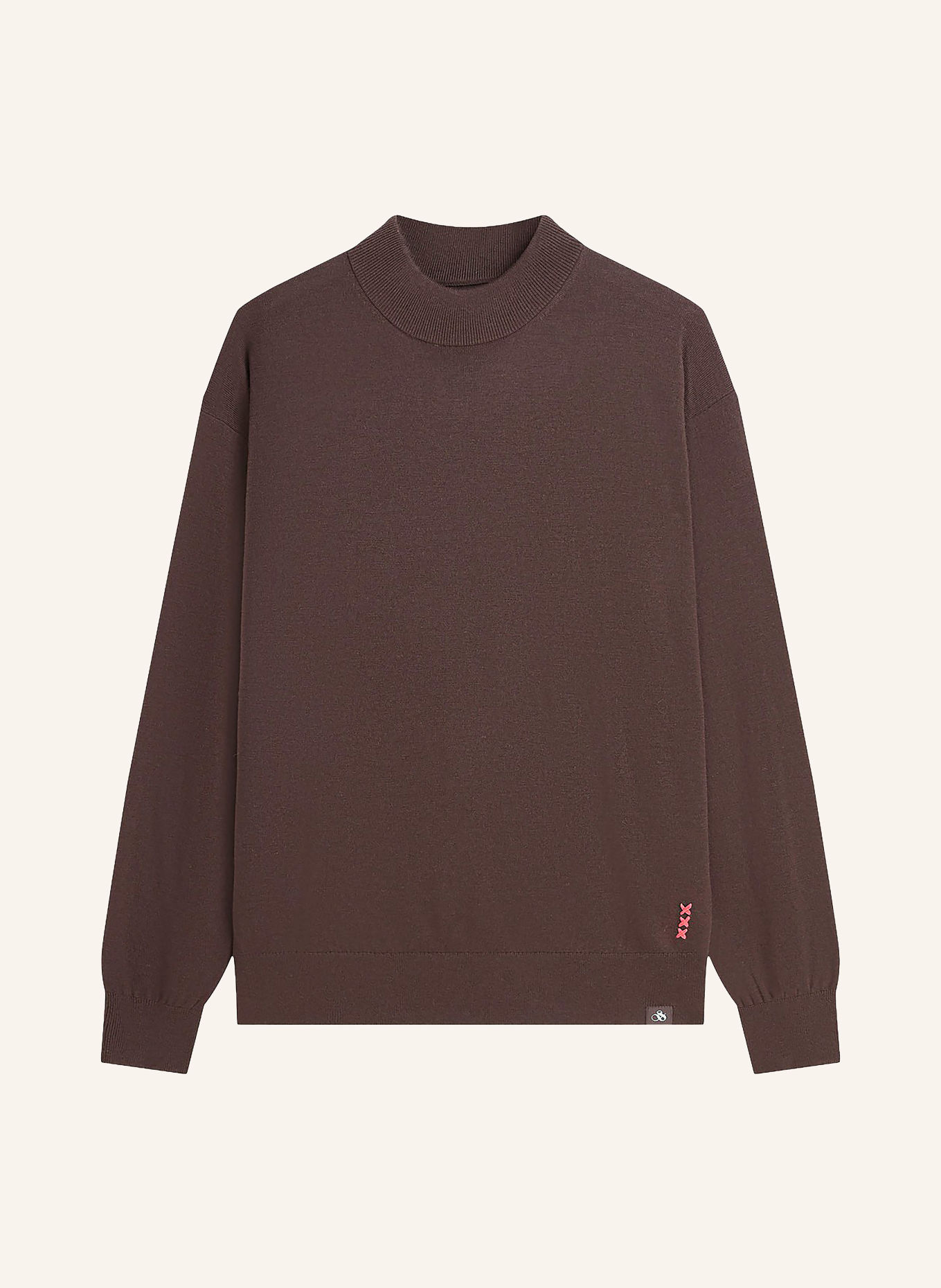 SCOTCH & SODA Trui: MARRON FONCÉ
