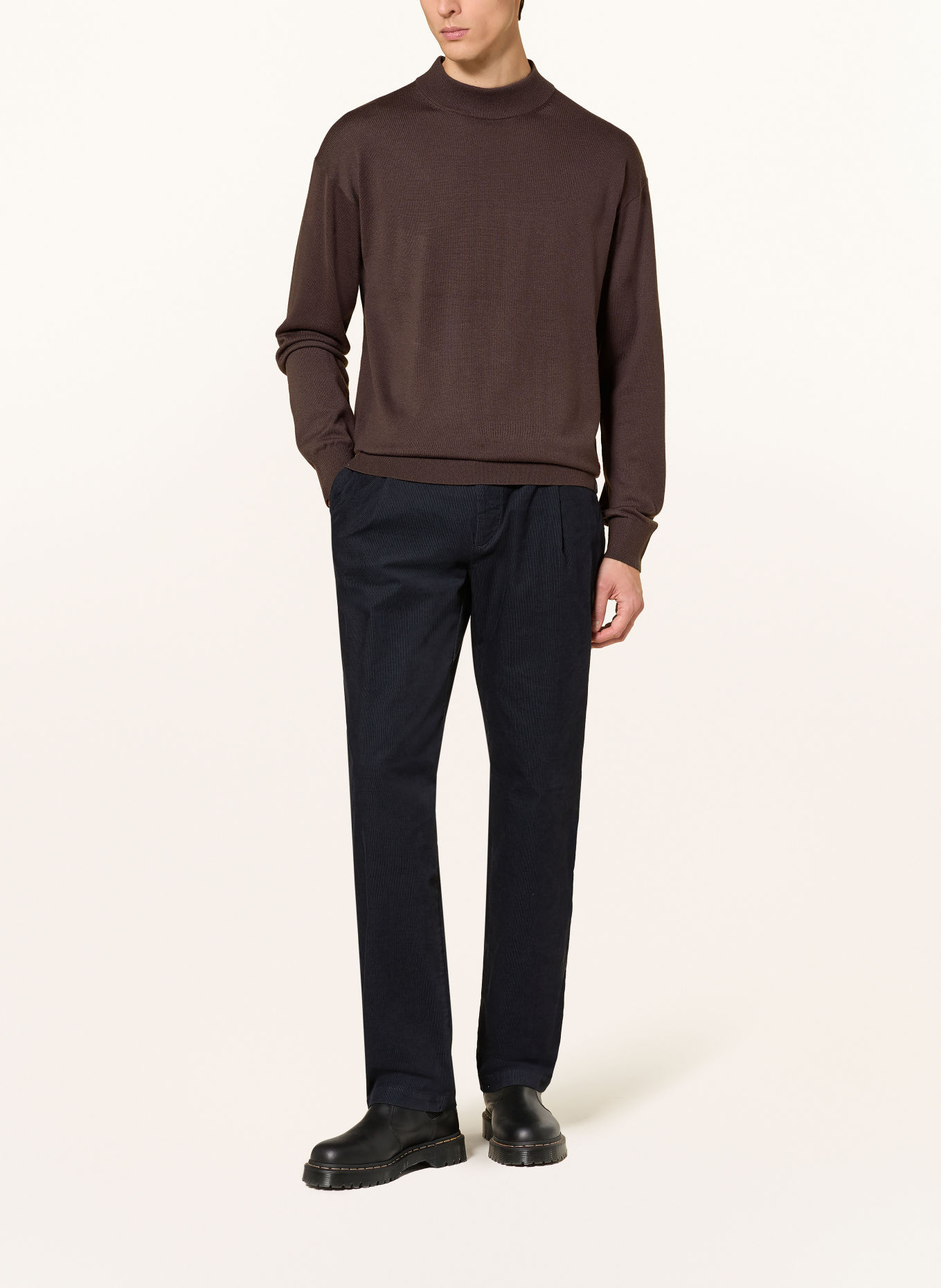 SCOTCH & SODA Trui: MARRON FONCÉ