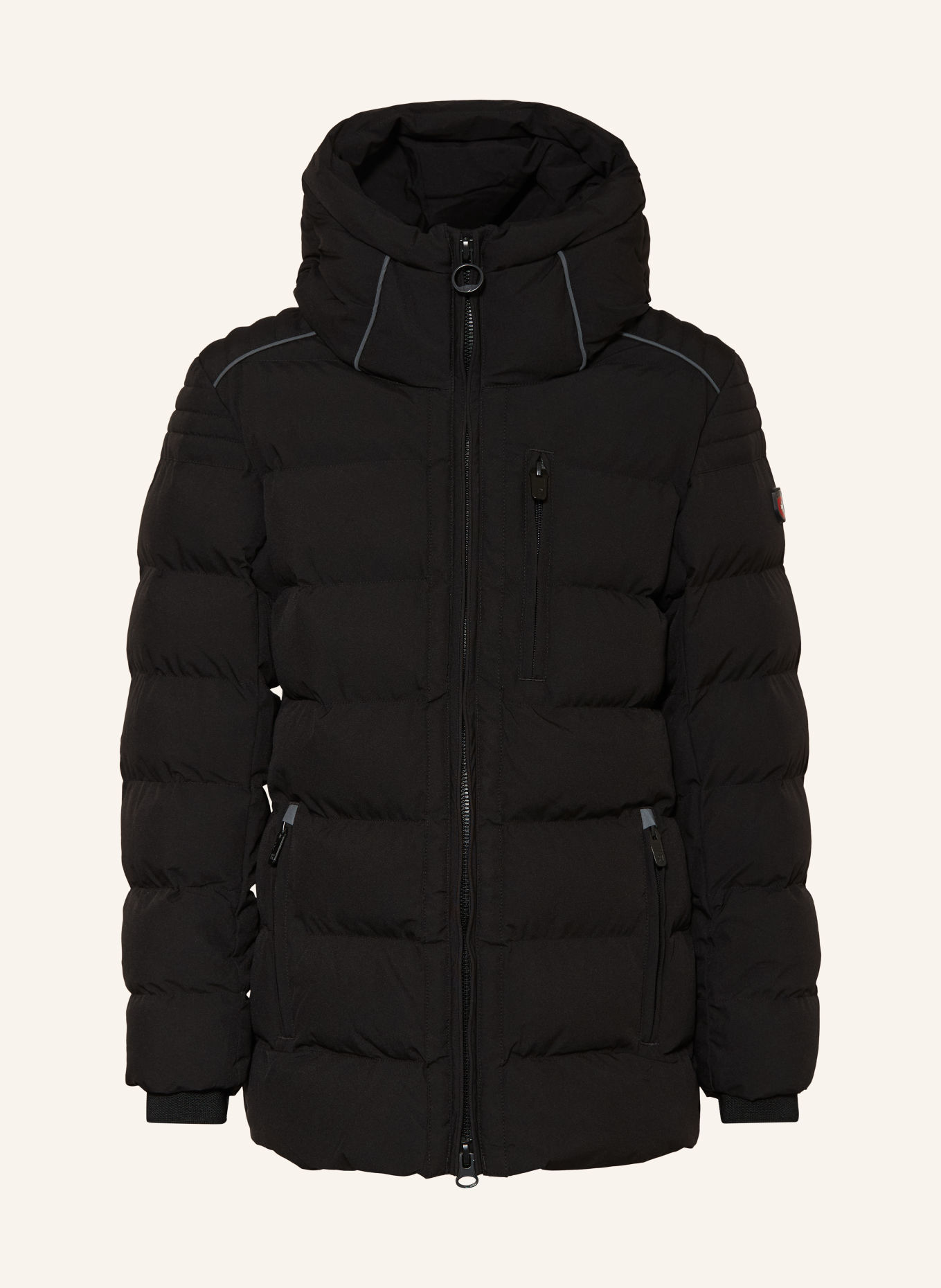 WELLENSTEYN Steppjacke BLACKJACK: SCHWARZ