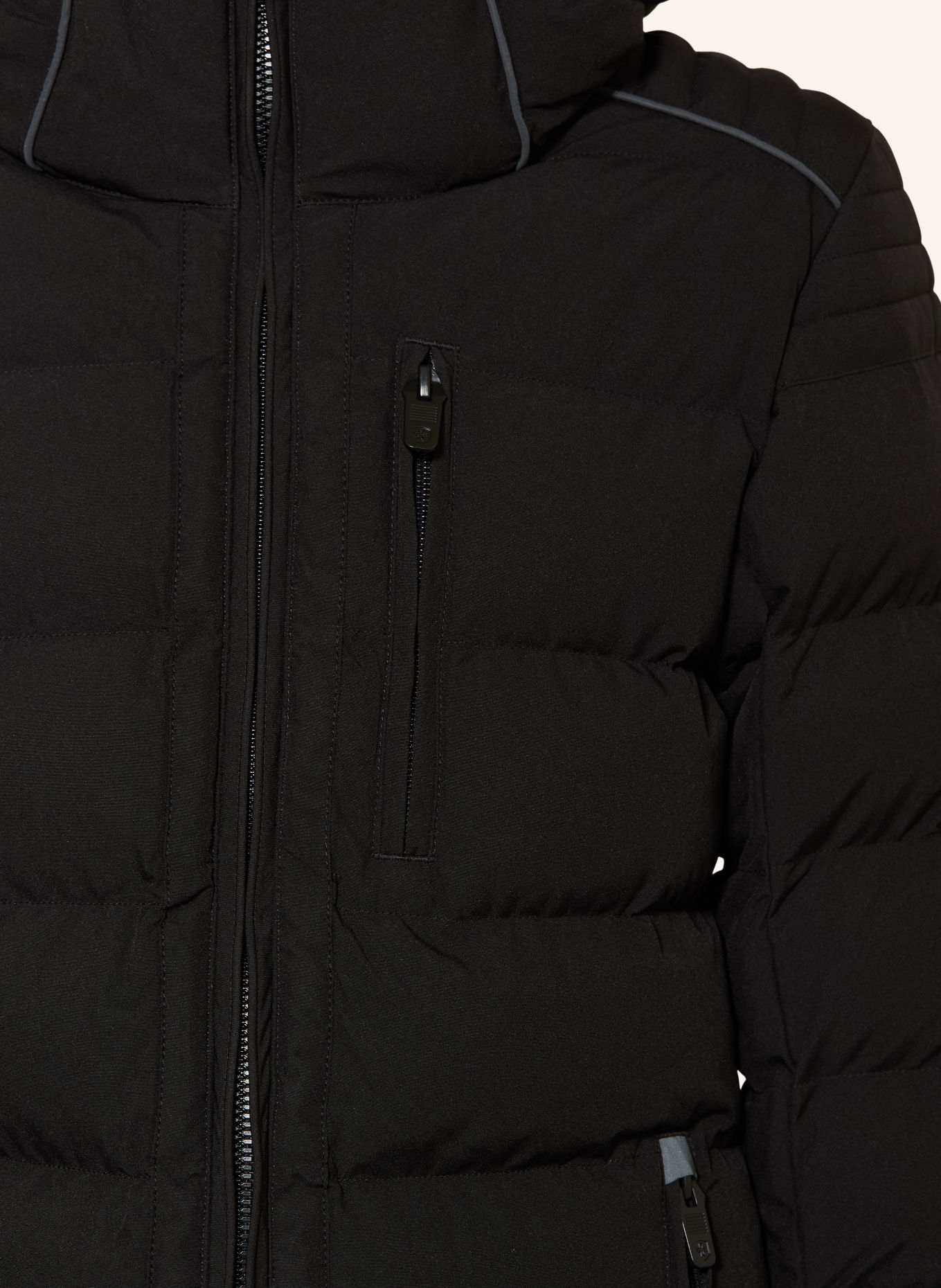 WELLENSTEYN Steppjacke BLACKJACK: SCHWARZ