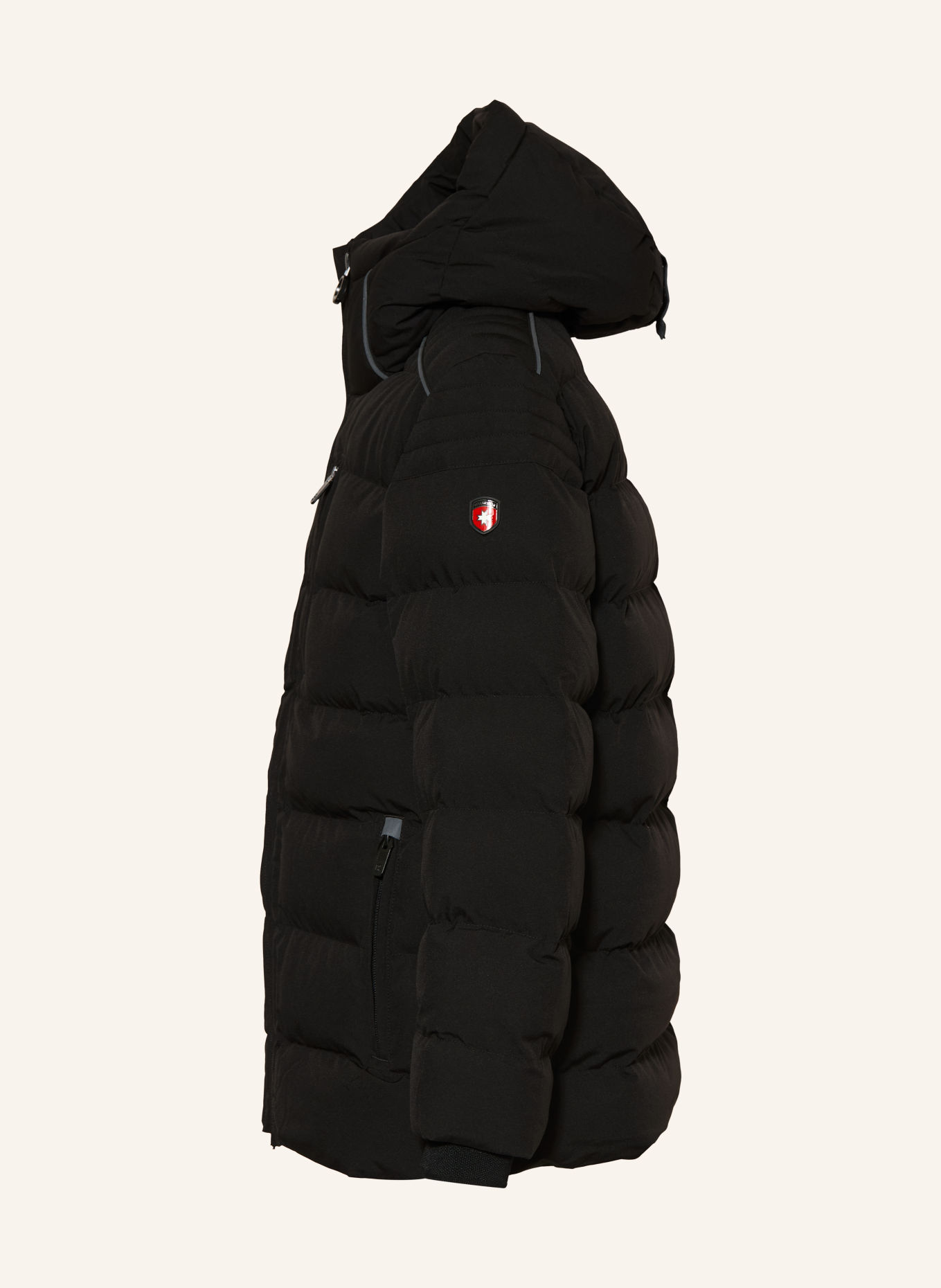 WELLENSTEYN Steppjacke BLACKJACK: SCHWARZ