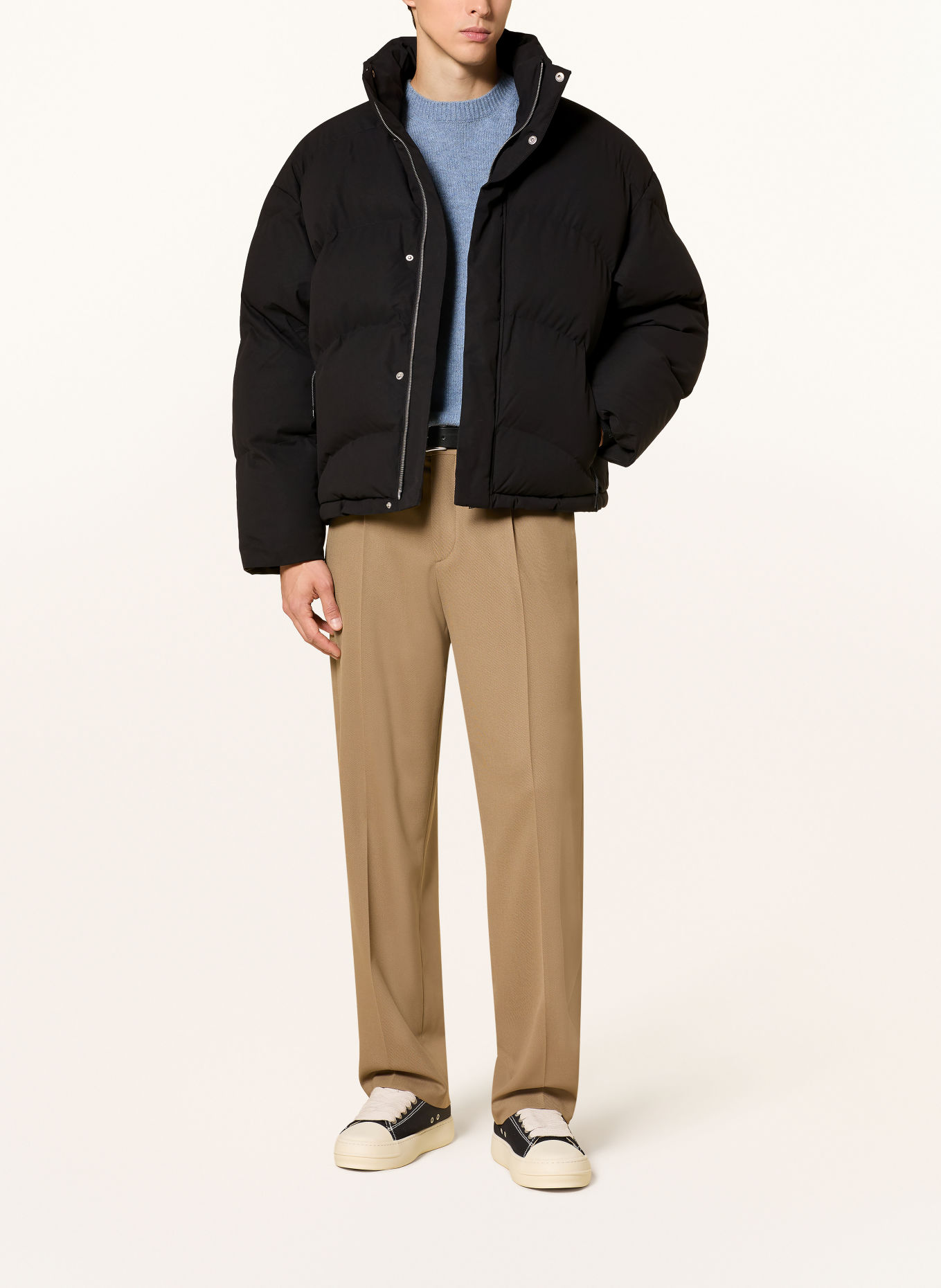 REPRESENT Steppjacke JAWBREAKER: SCHWARZ