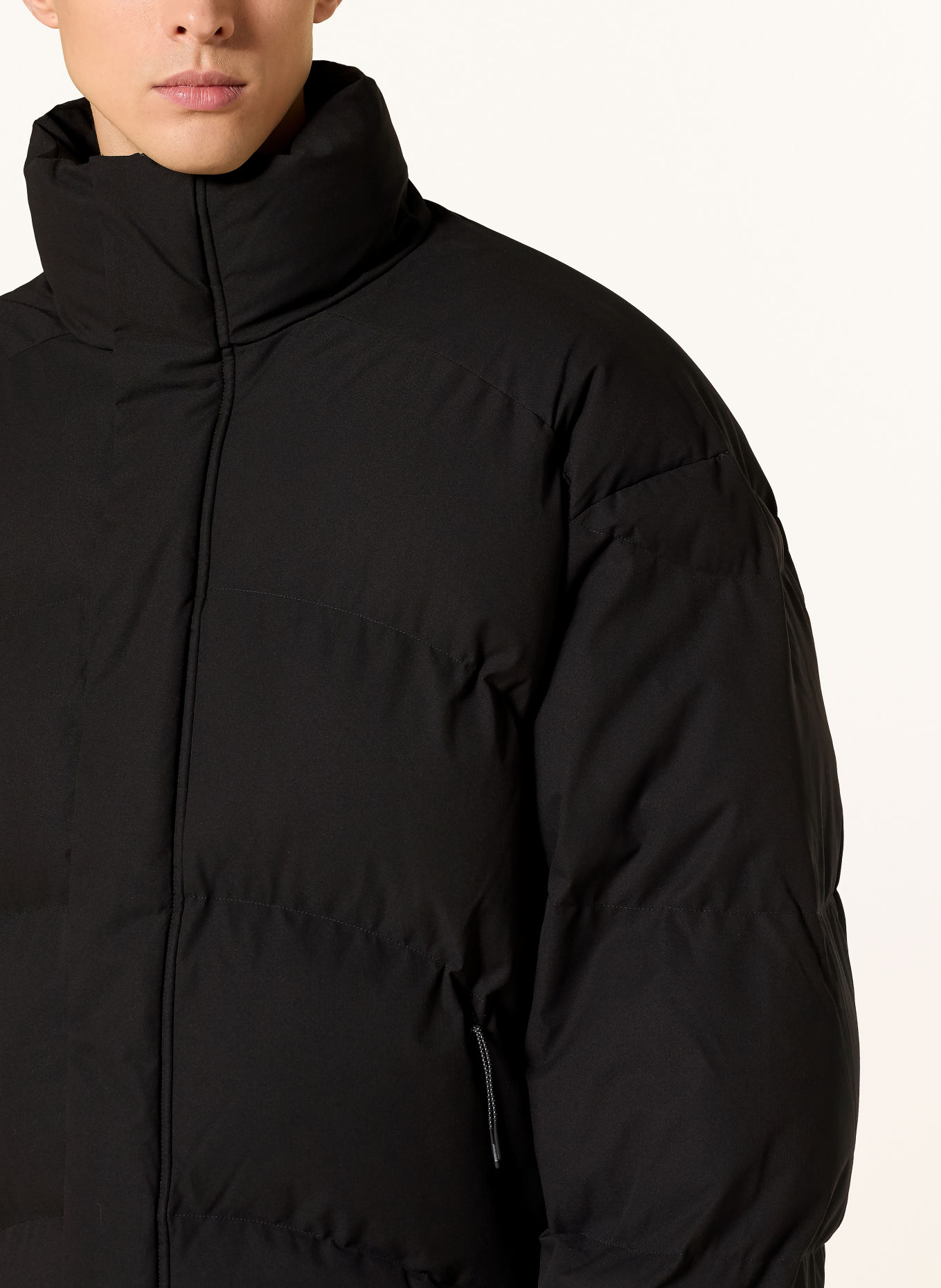 REPRESENT Steppjacke JAWBREAKER: SCHWARZ