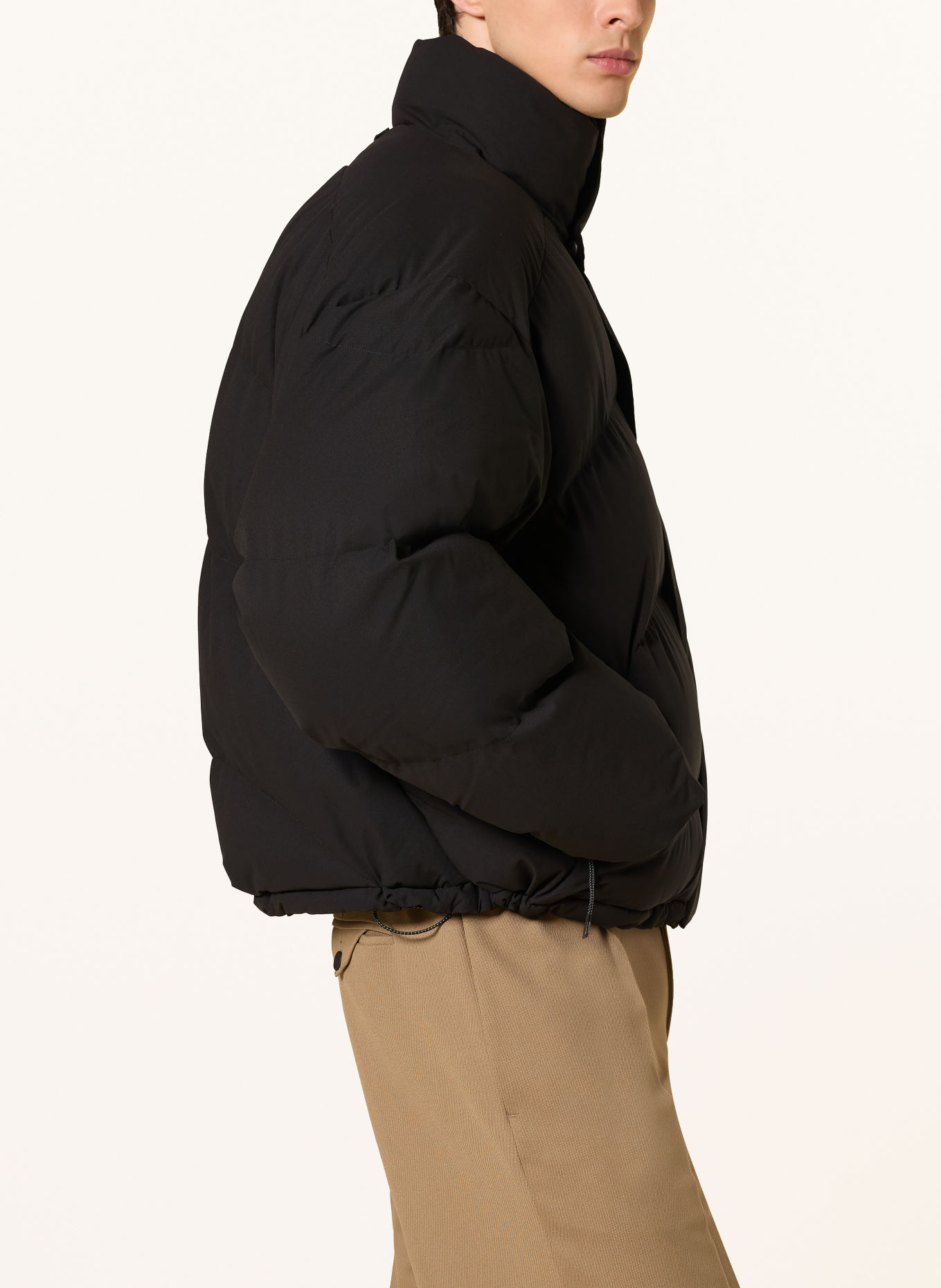 REPRESENT Steppjacke JAWBREAKER: SCHWARZ