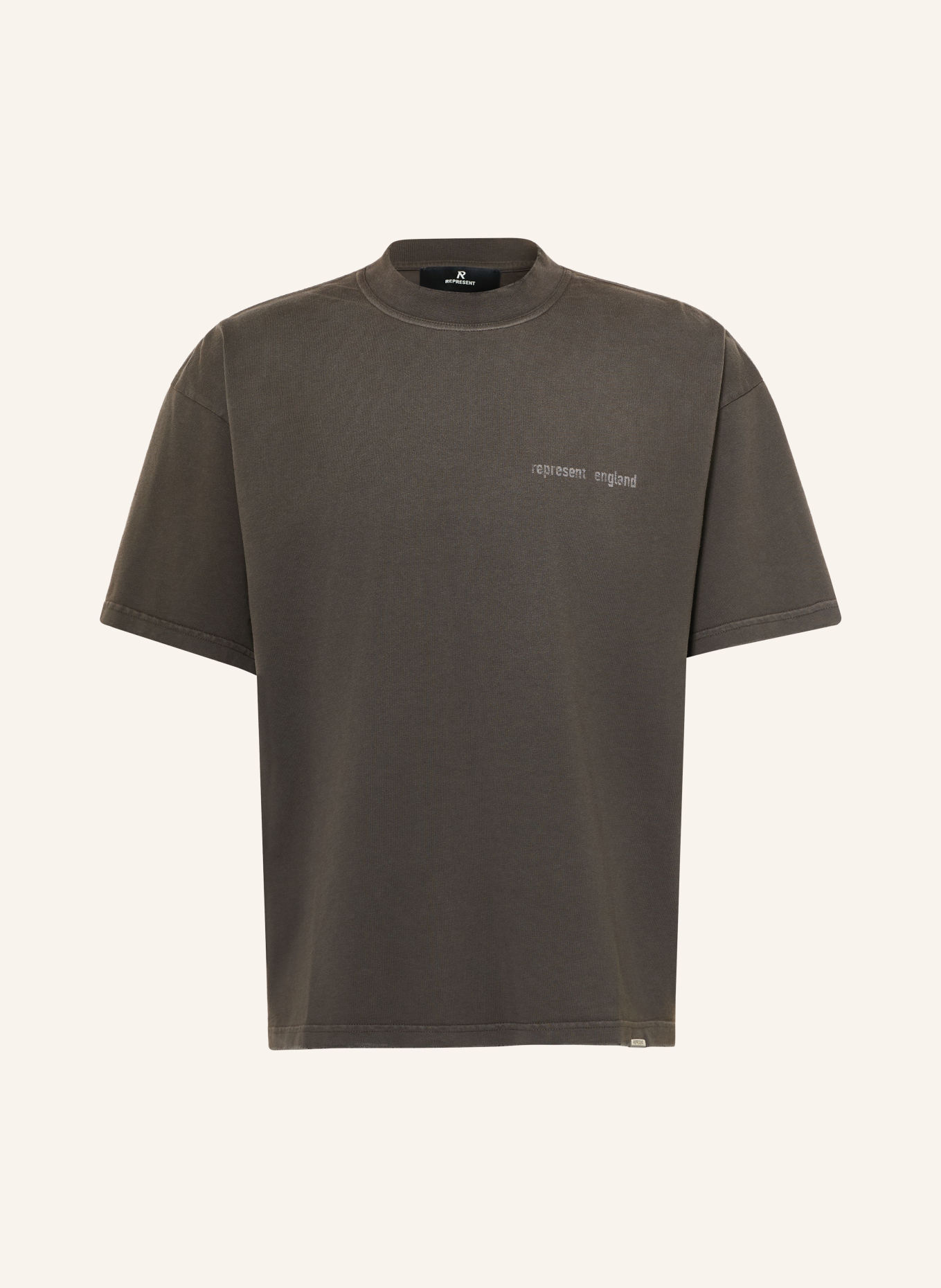 REPRESENT T-Shirt RESENT: DUNKELGRAU / GRAU