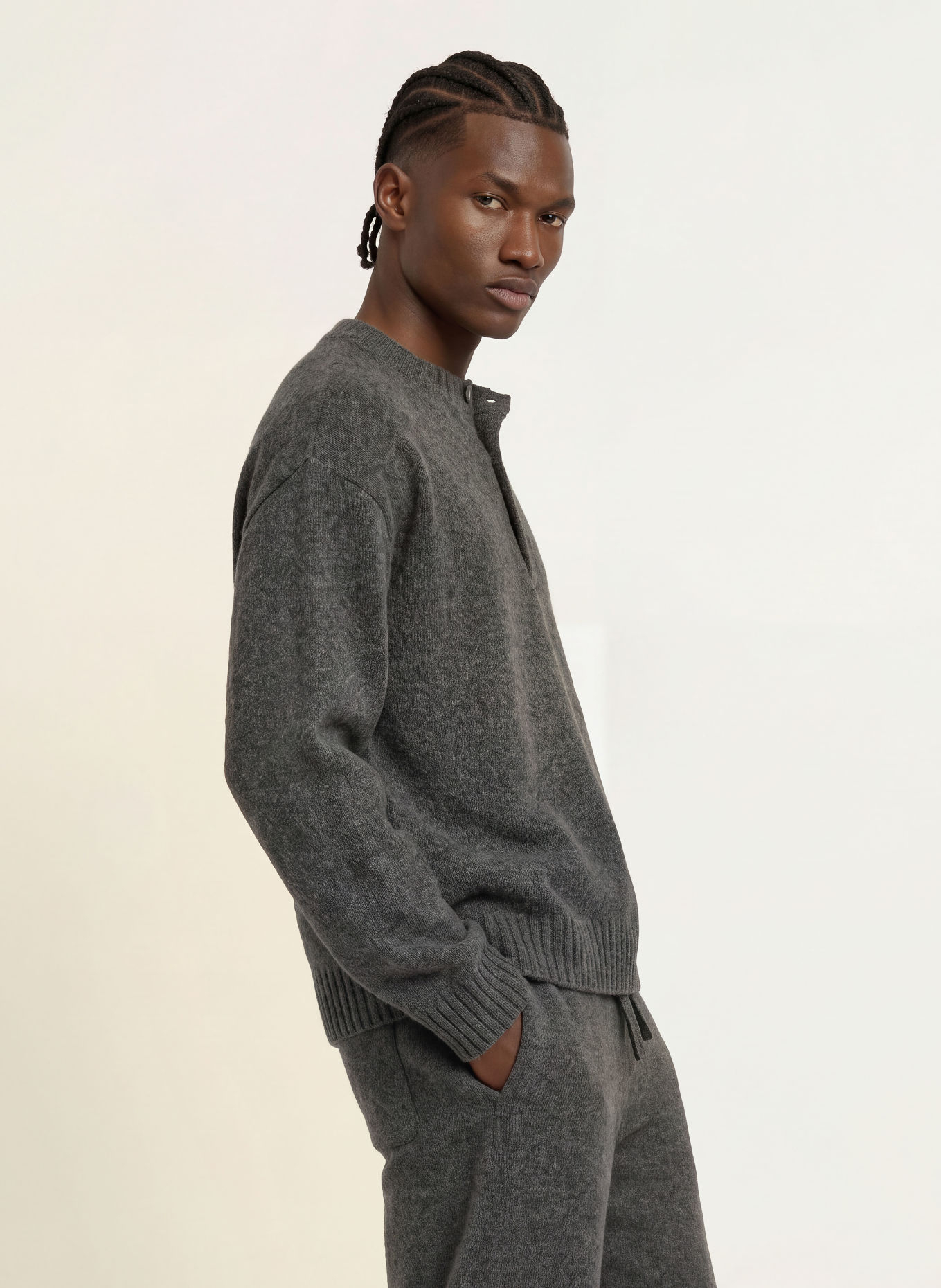 REPRESENT Trui RAMONE: GRIJS