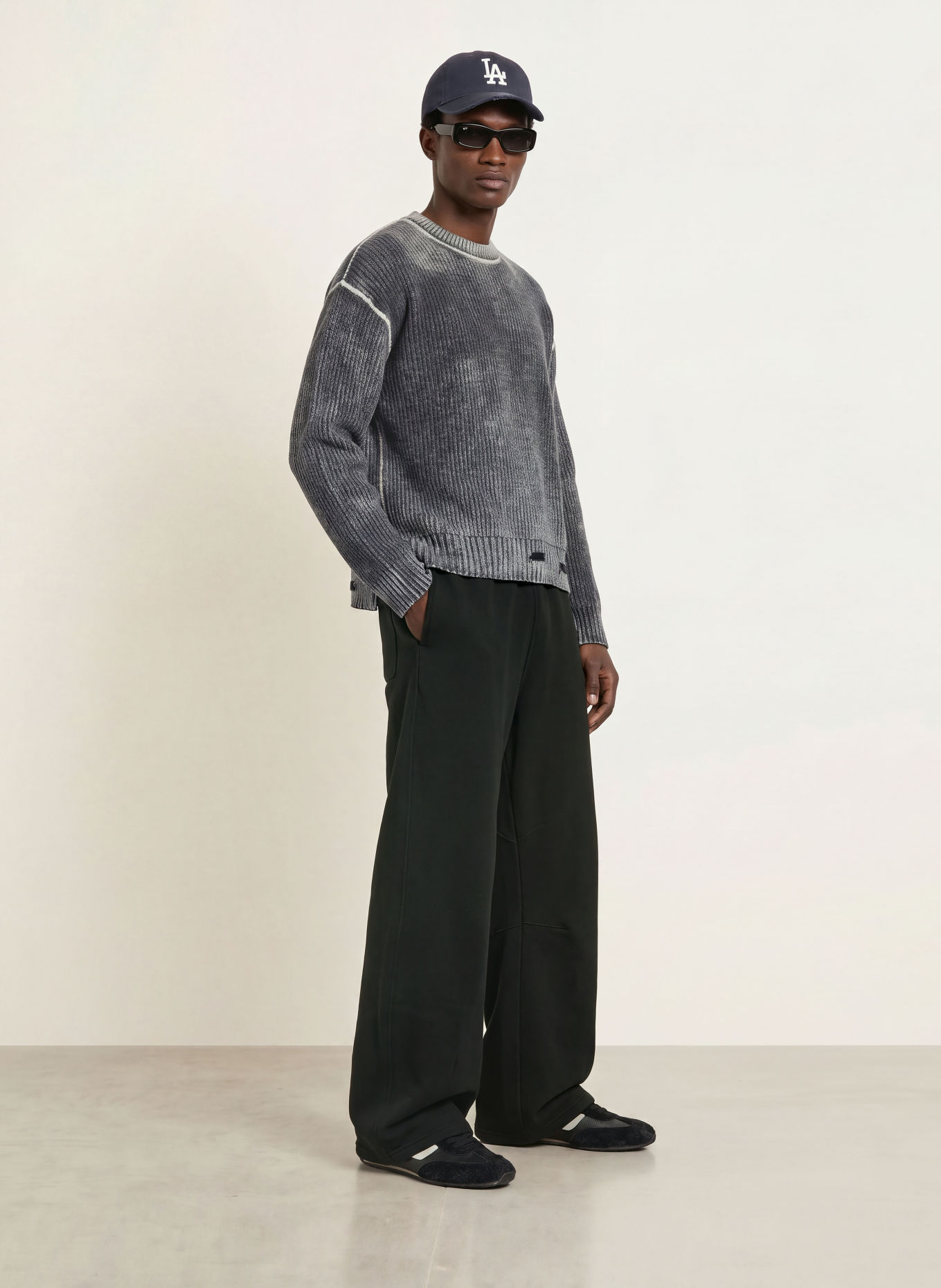 REPRESENT Sweatpant HEAVYWEIGHT: ZWART