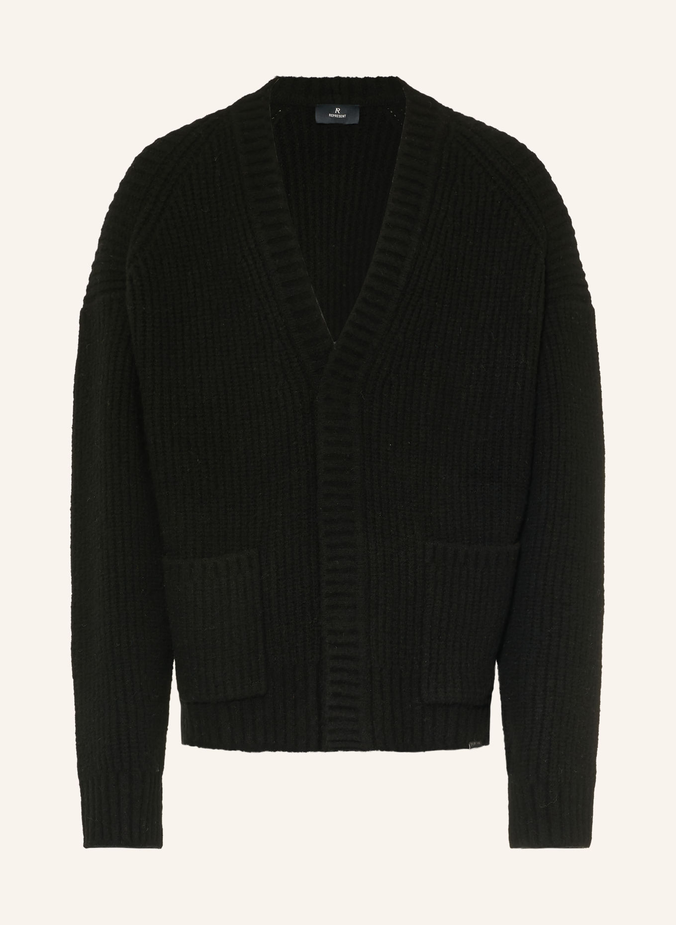 REPRESENT Vest RAMONE: ZWART