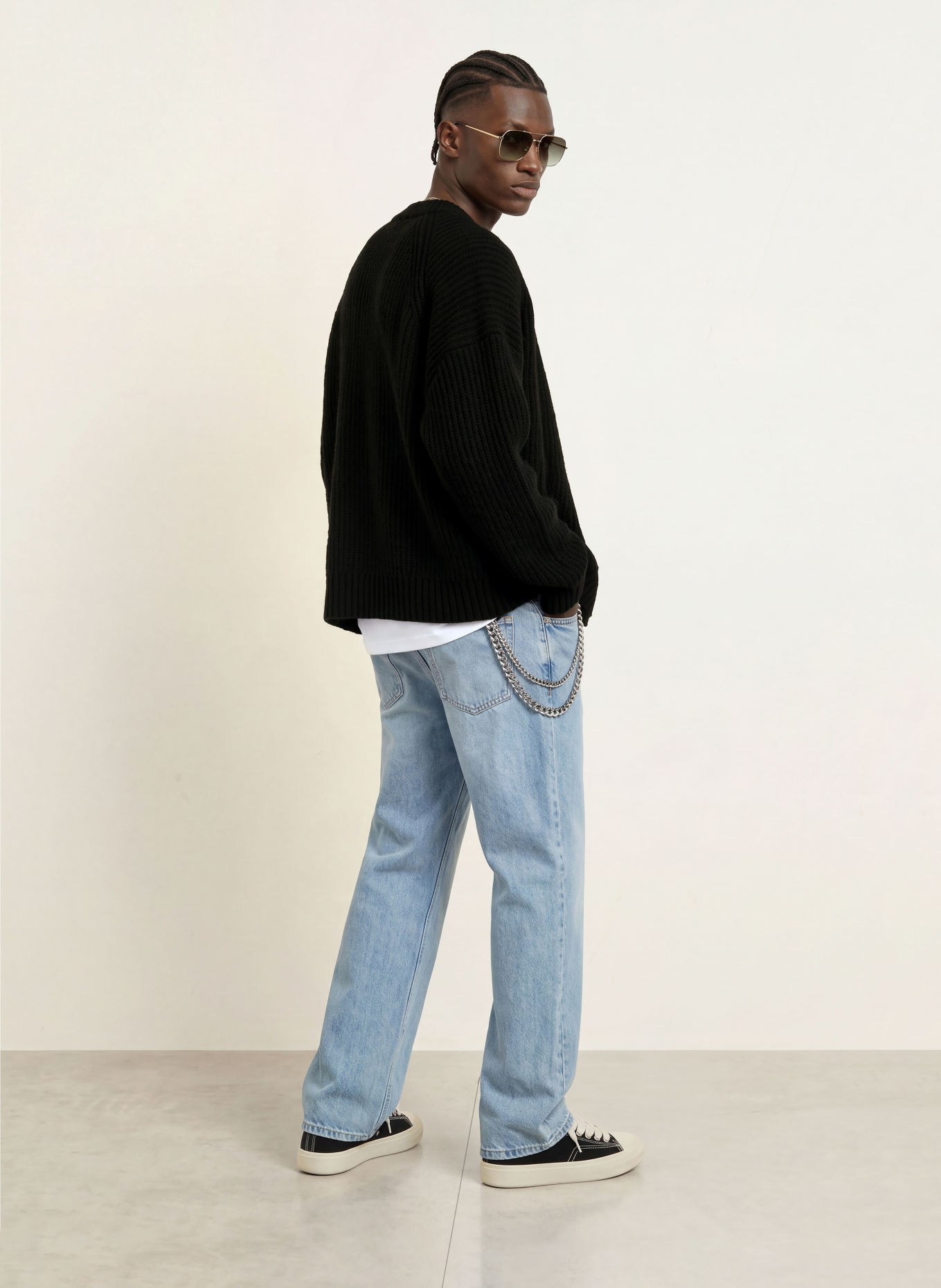 REPRESENT Vest RAMONE: ZWART