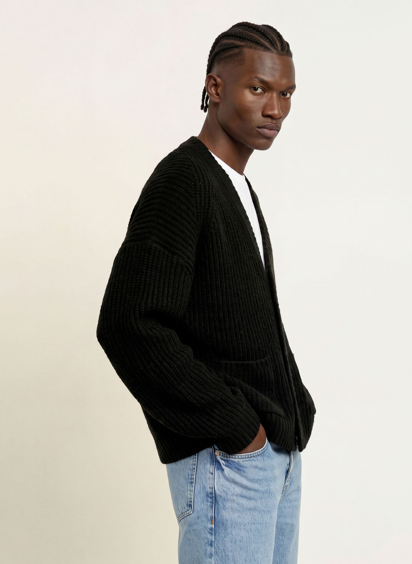 REPRESENT Vest RAMONE: ZWART