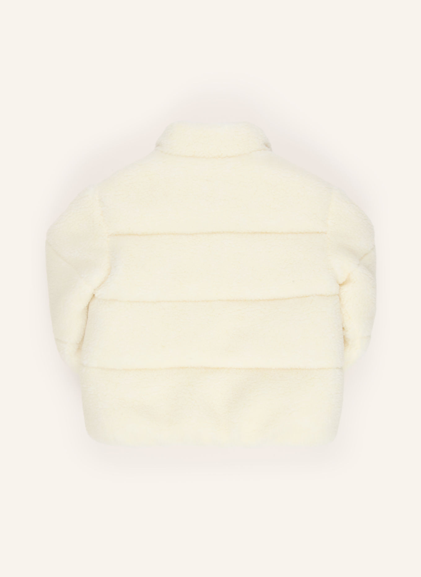 MONCLER enfant Steppjacke CHIARA aus Teddyfell: HELLBRAUN