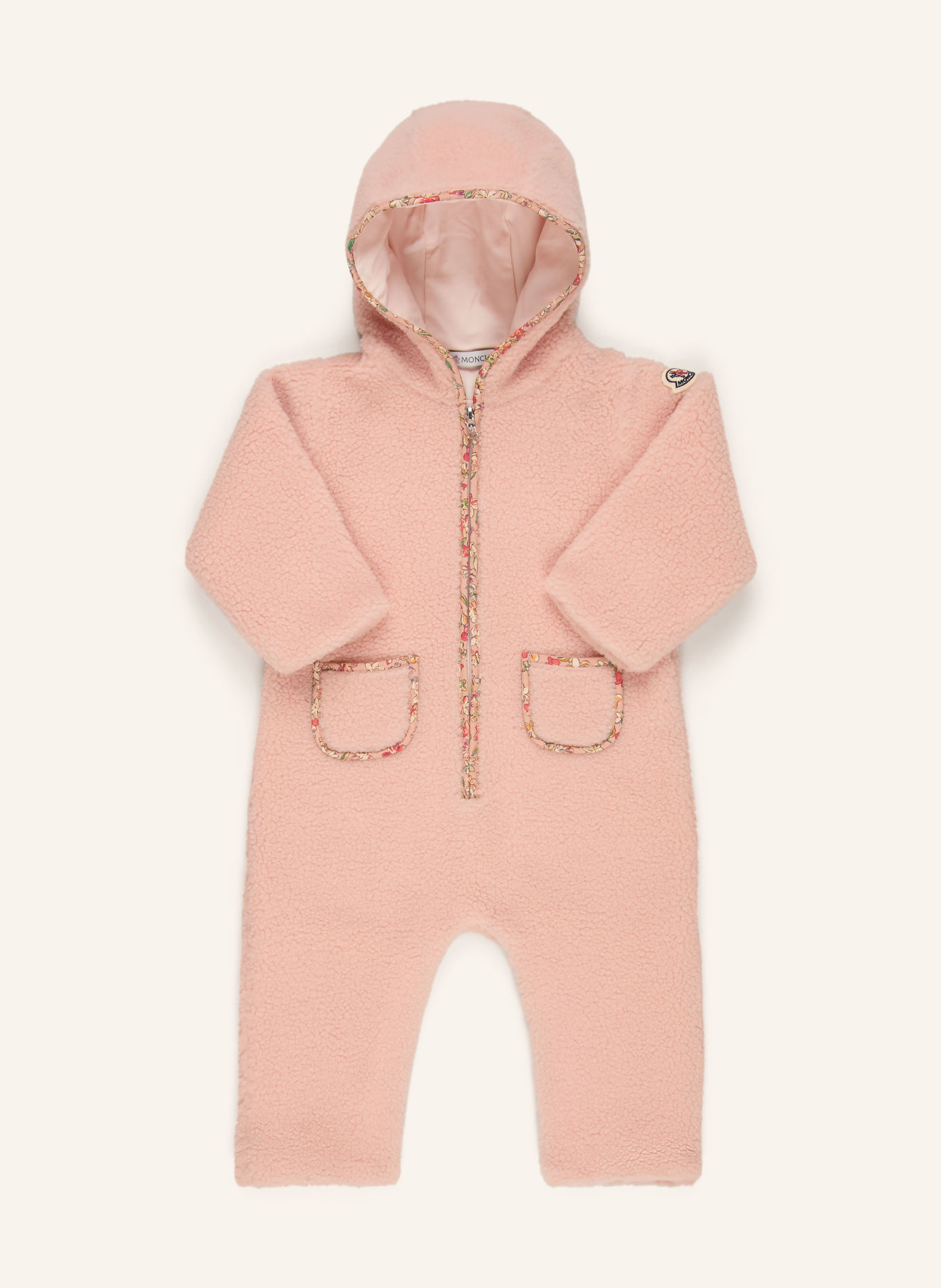 MONCLER enfant Combinaison en peluche: ROSÉ