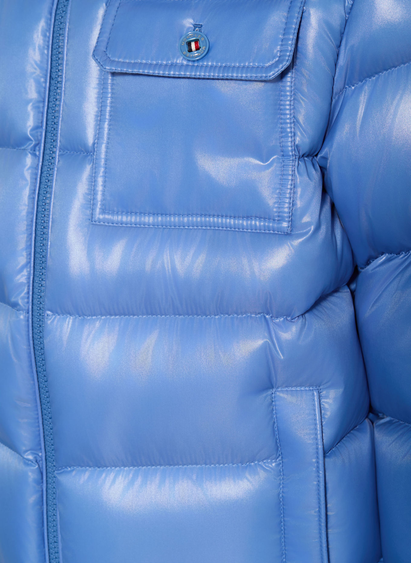 MONCLER enfant Daunenjacke ALAXIOS: BLAU