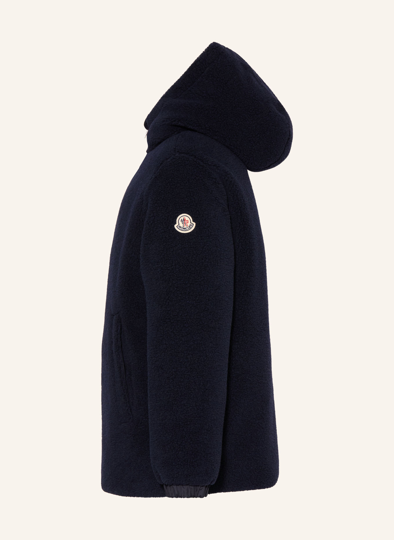MONCLER enfant Daunenjacke VARANDO zum Wenden: DUNKELBLAU / HELLBLAU