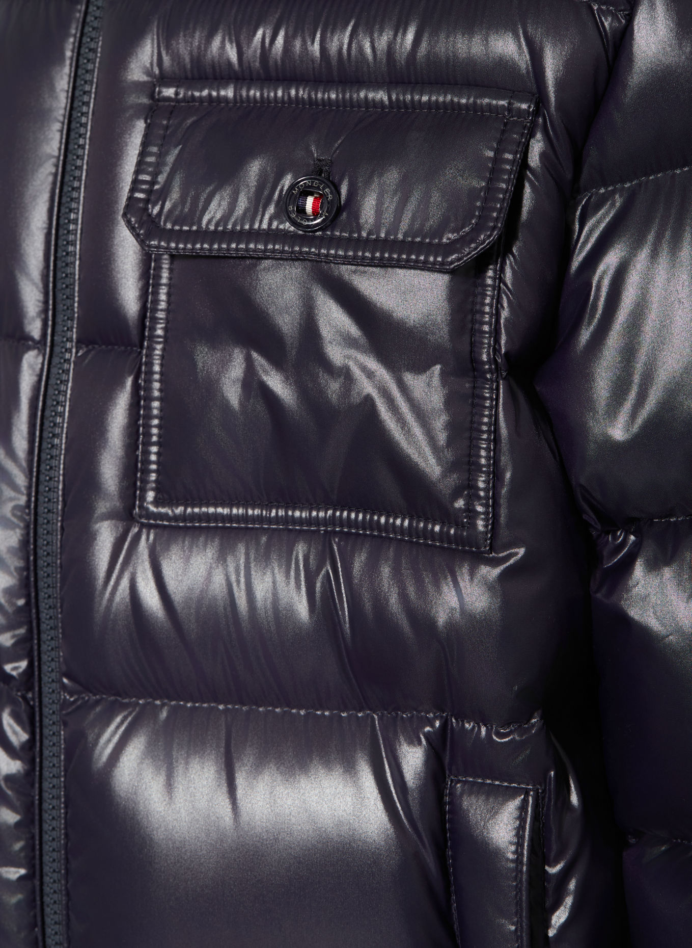 MONCLER enfant Daunenmantel MARAPI: DUNKELBLAU