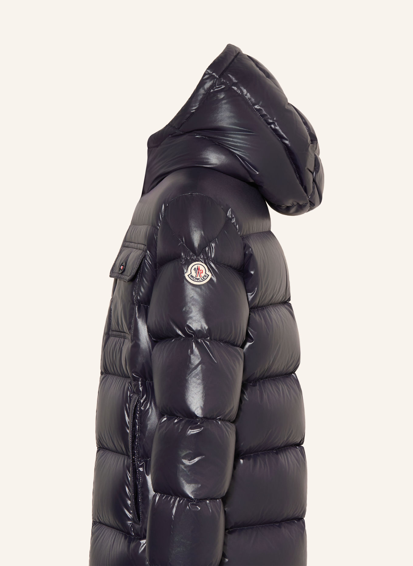 MONCLER enfant Daunenmantel MARAPI: DUNKELBLAU