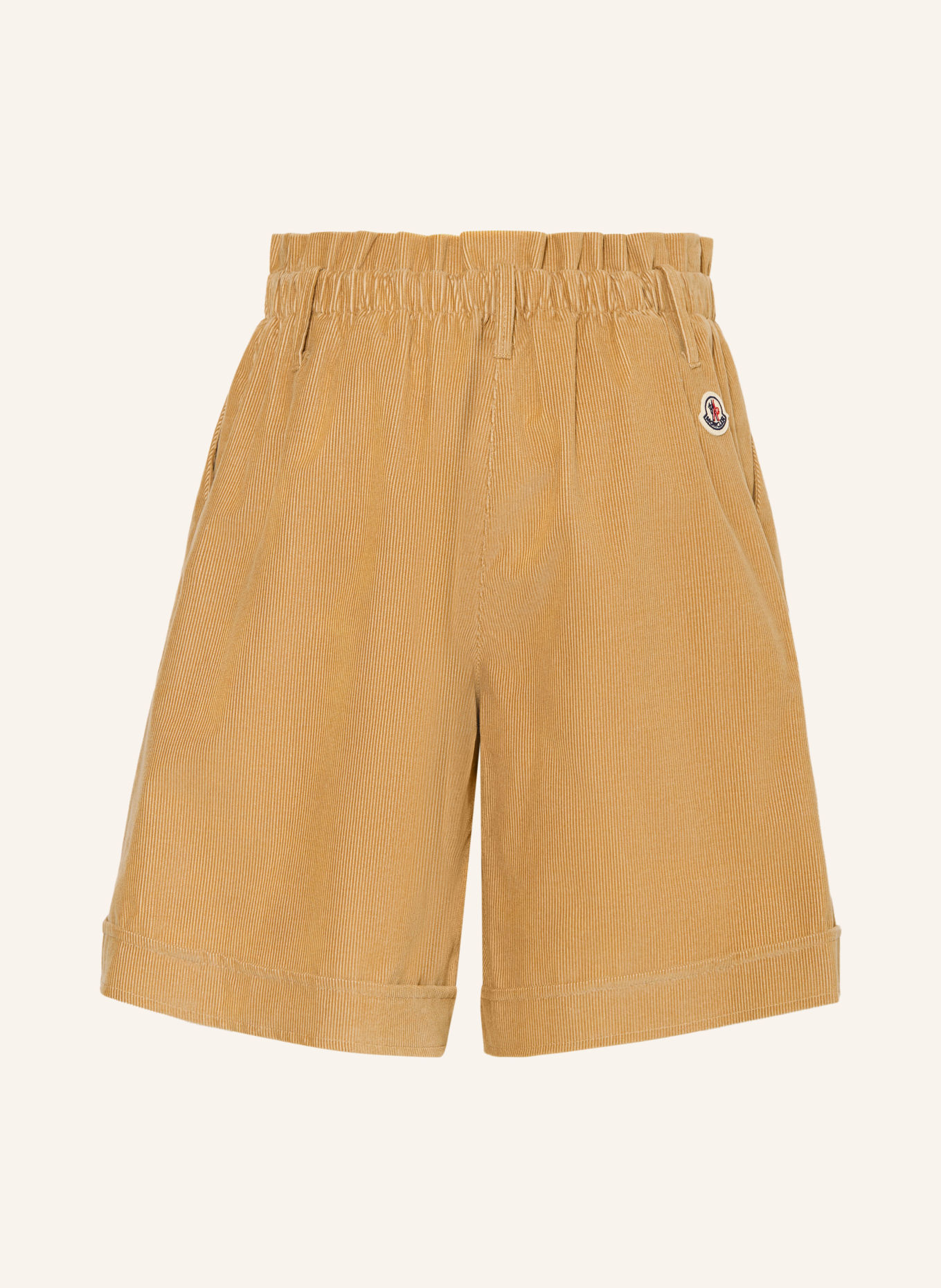 MONCLER enfant Cordshorts: CAMEL