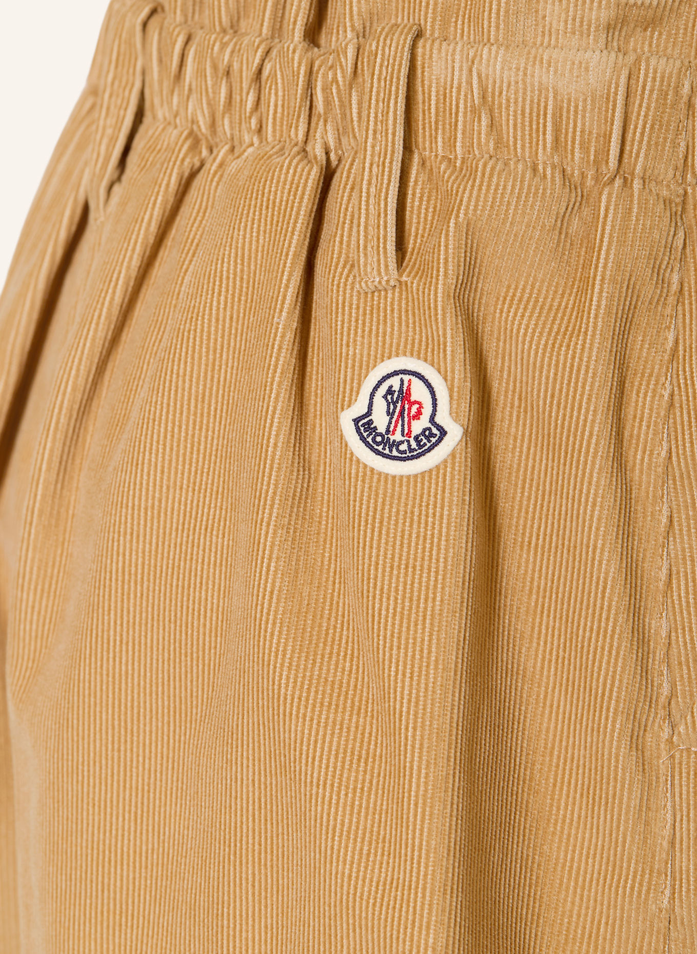 MONCLER enfant Cordshorts: CAMEL