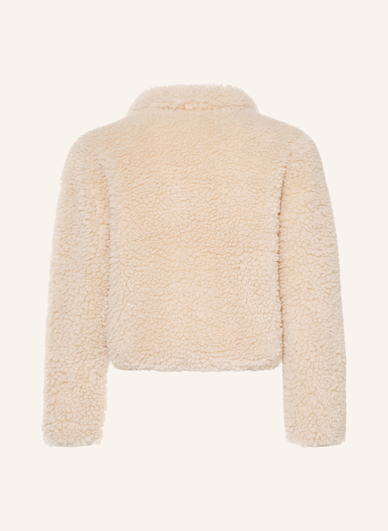 MONCLER enfant Teddyfell-Jacke: HELLBRAUN
