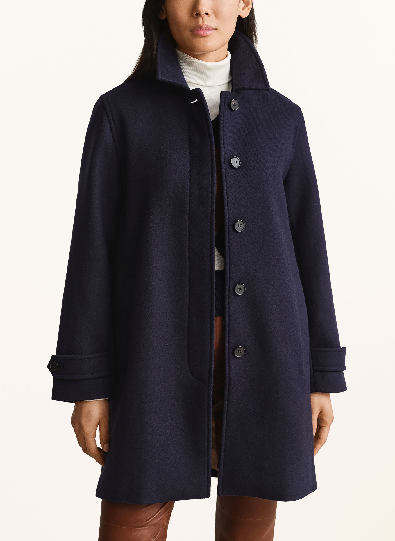 GANT Wool coat: DARK BLUE
