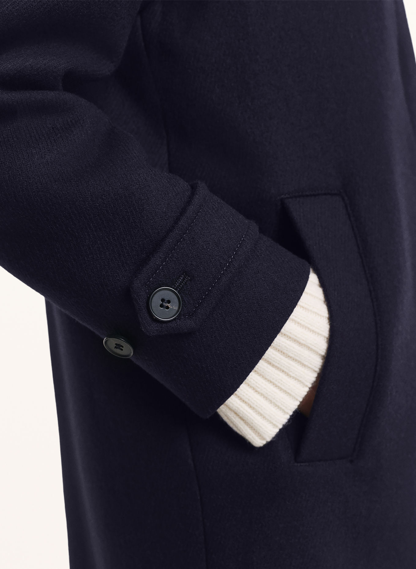 GANT Wool coat: DARK BLUE