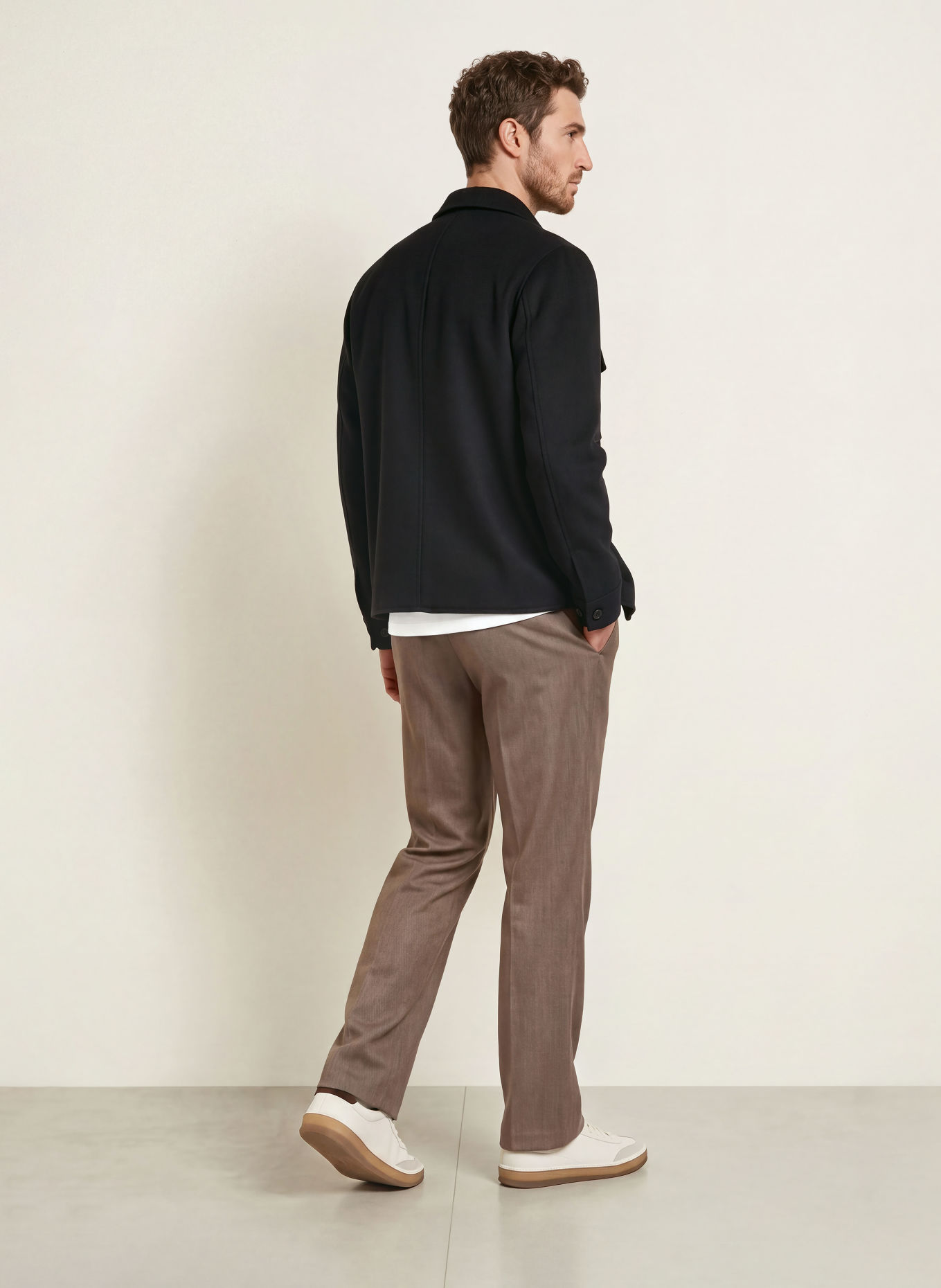 DIGEL move BURKE Overshirt: BLACK