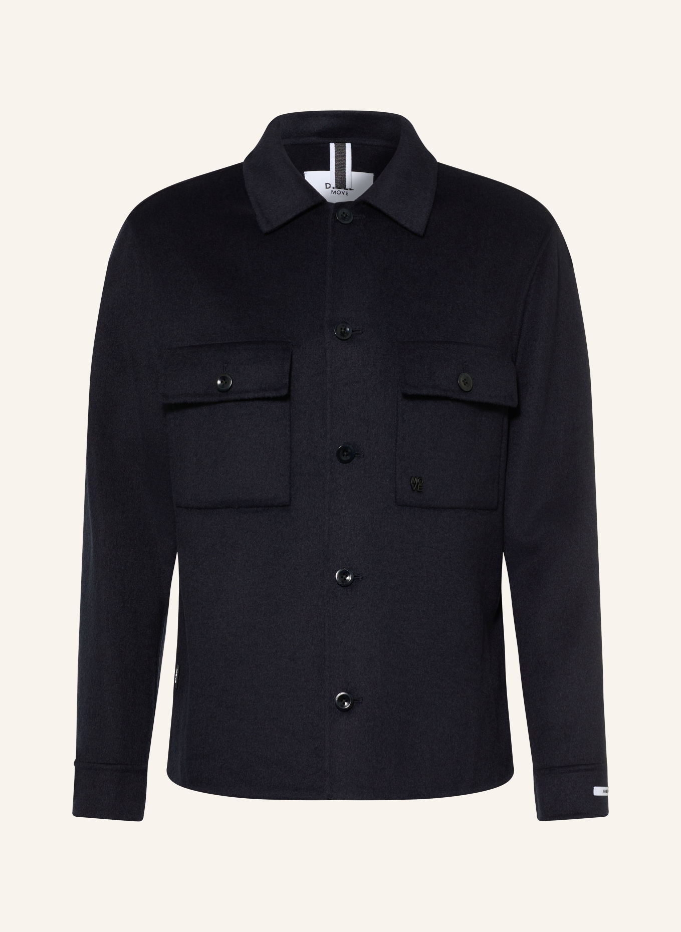 DIGEL move Overshirt BURKE: DUNKELBLAU