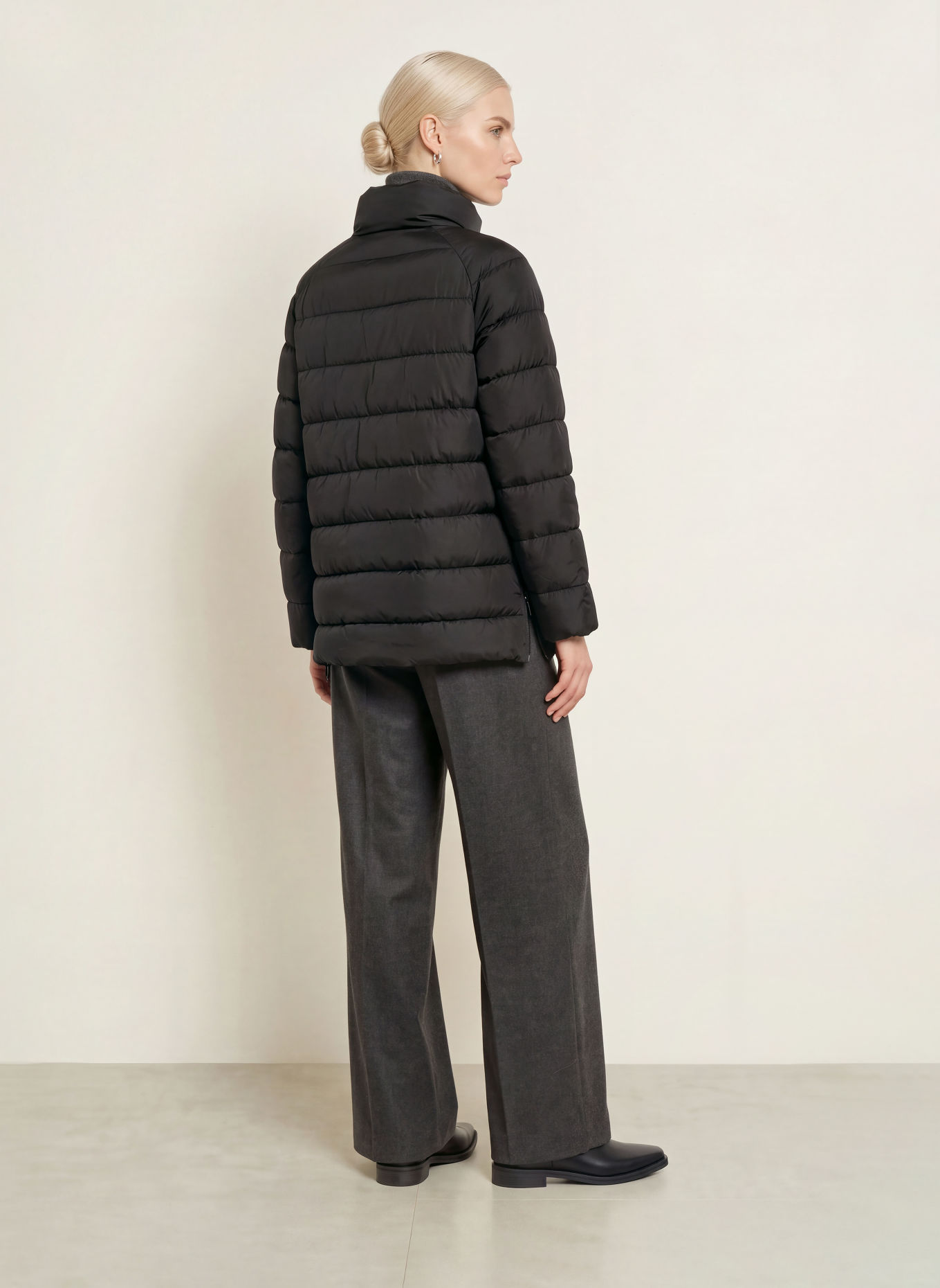FUCHS SCHMITT TOLEDO Quilted Jacket: BLACK