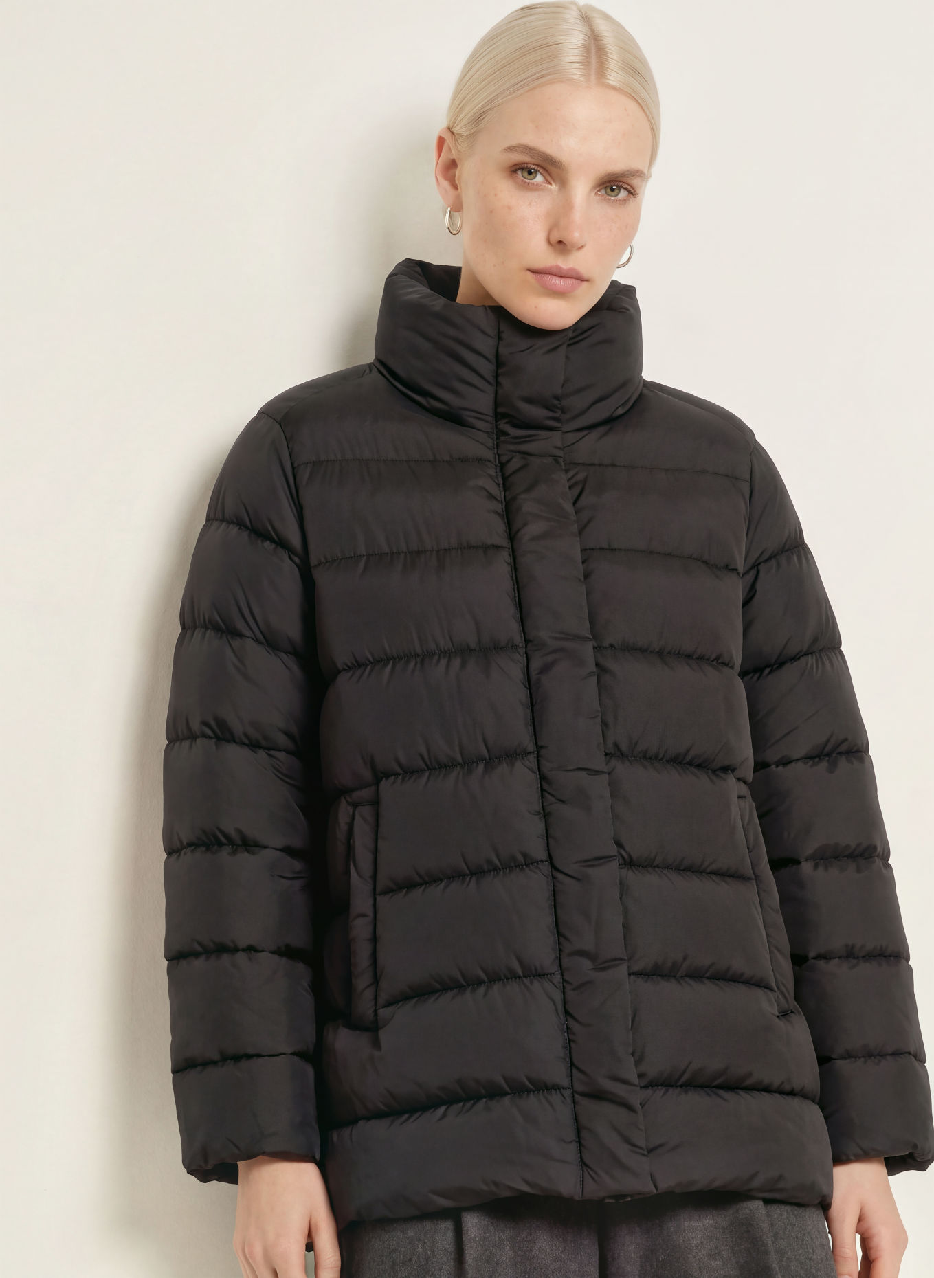 FUCHS SCHMITT TOLEDO Quilted Jacket: BLACK