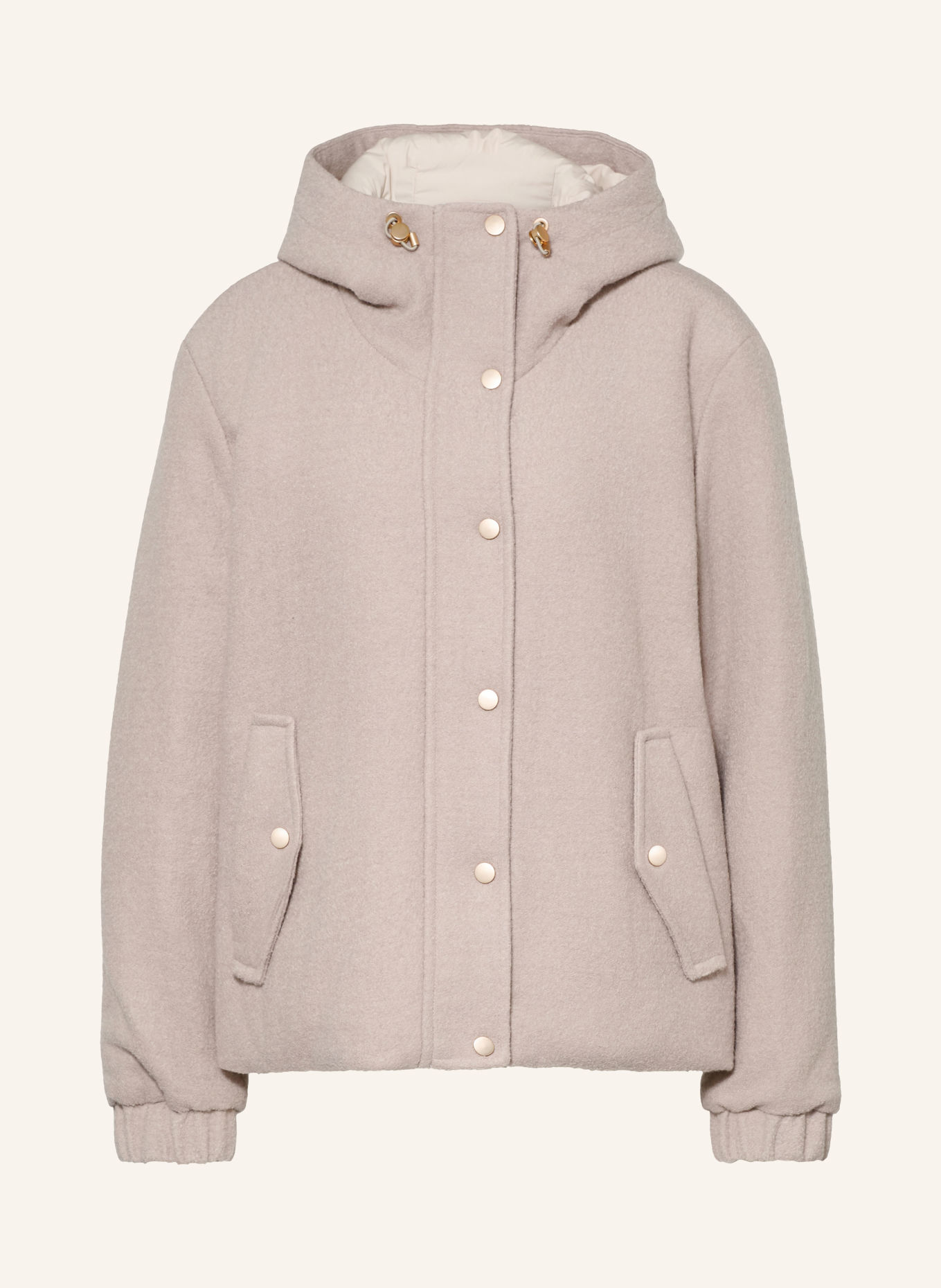 White Label Jacke: HELLGRAU