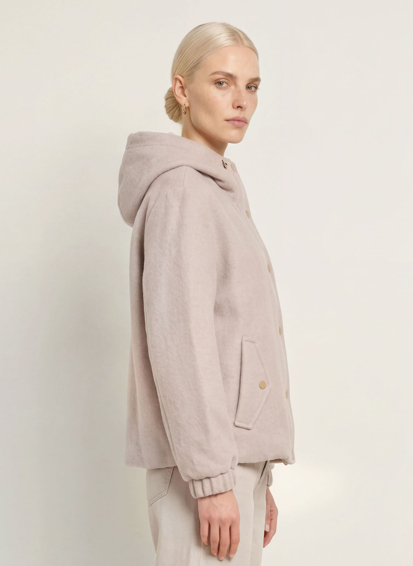 White Label Jacke: HELLGRAU