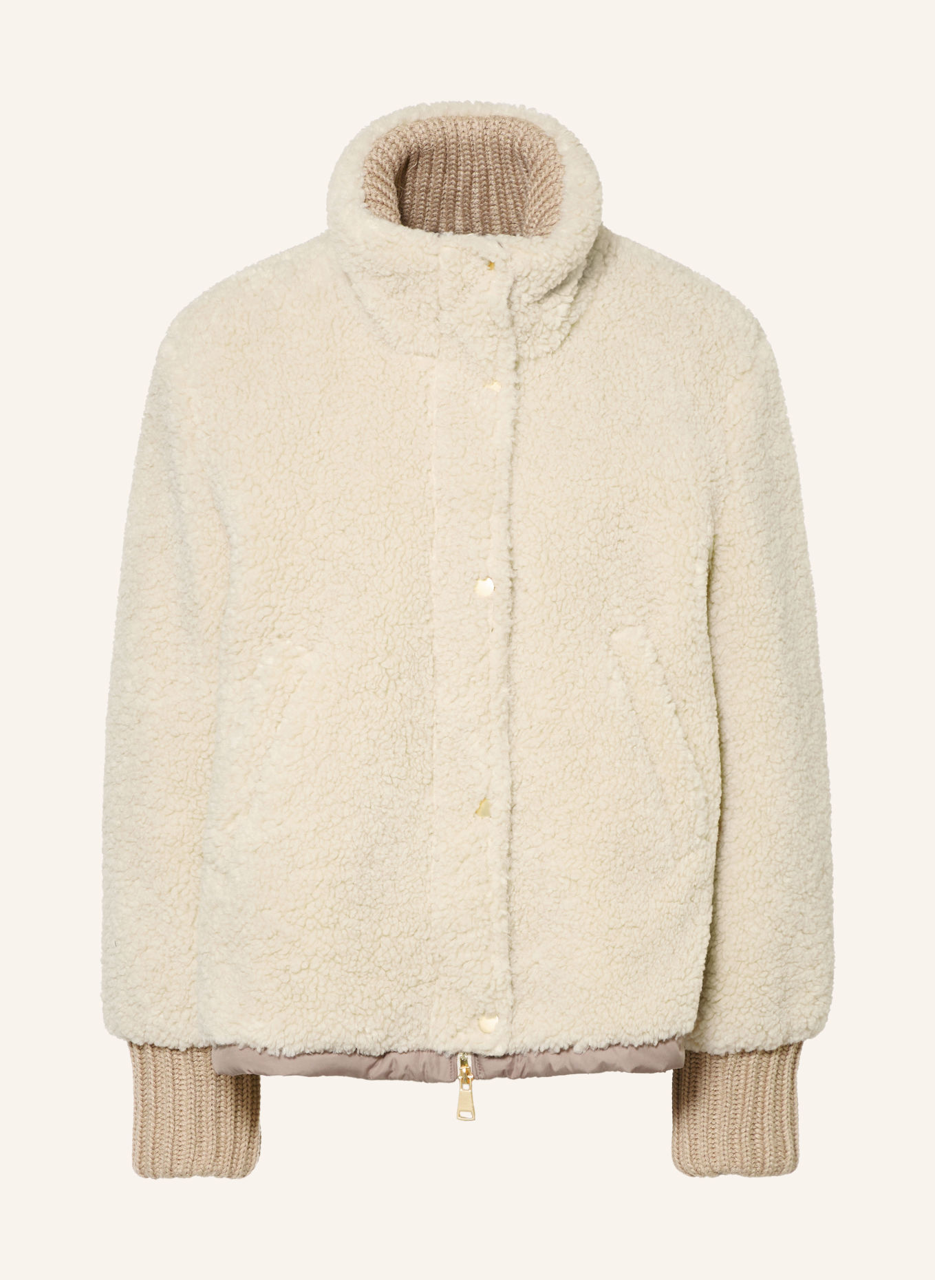 White Label Jas van teddybont: CRÈME / BEIGE