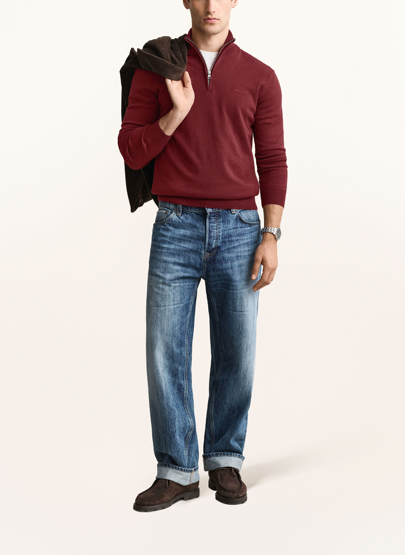 Gant Trui: DONKERROOD