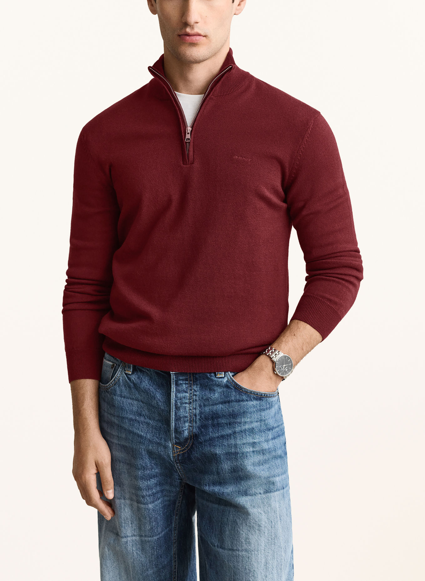 Gant Trui: DONKERROOD
