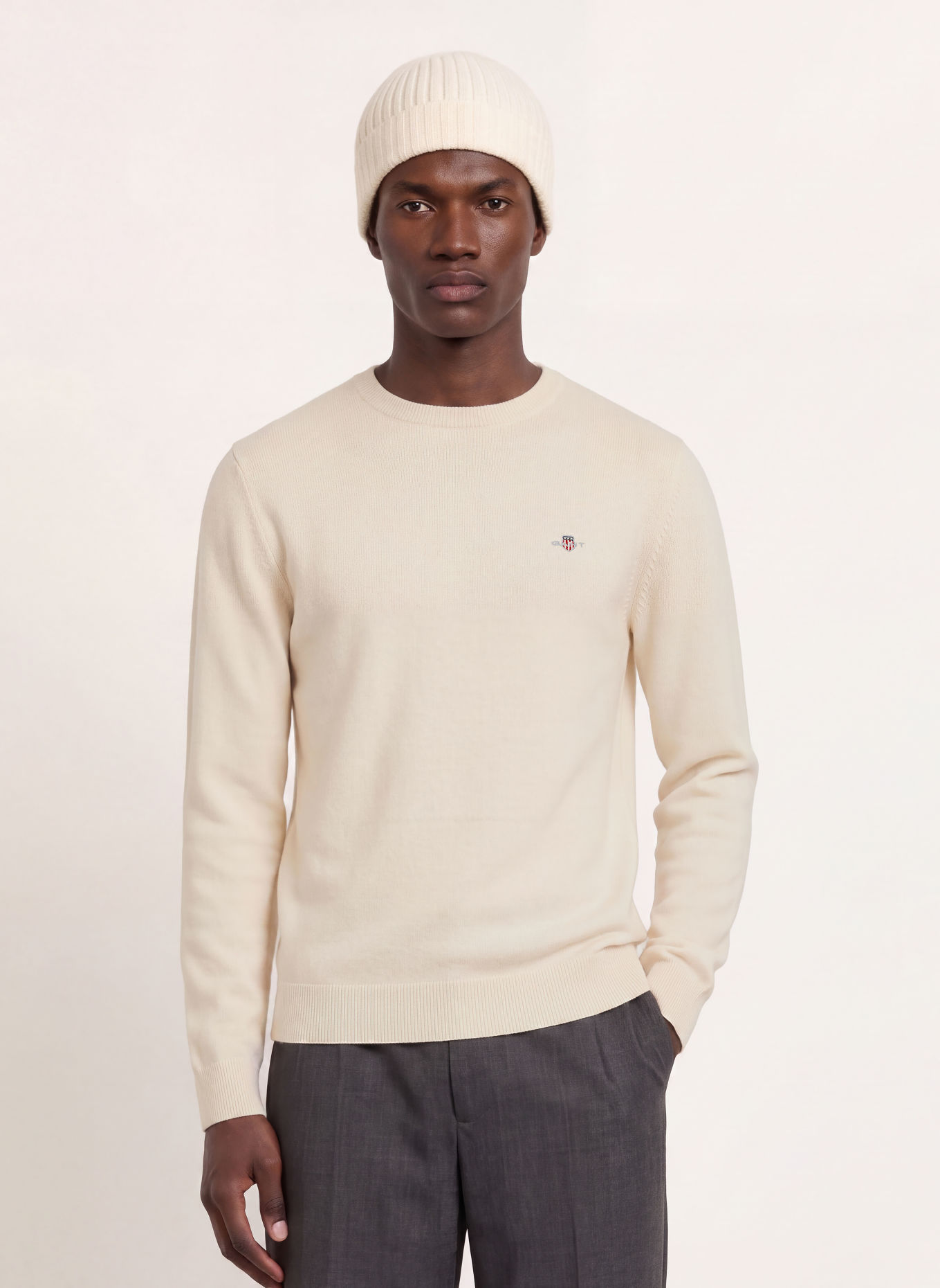 GANT Sweater: WHITE