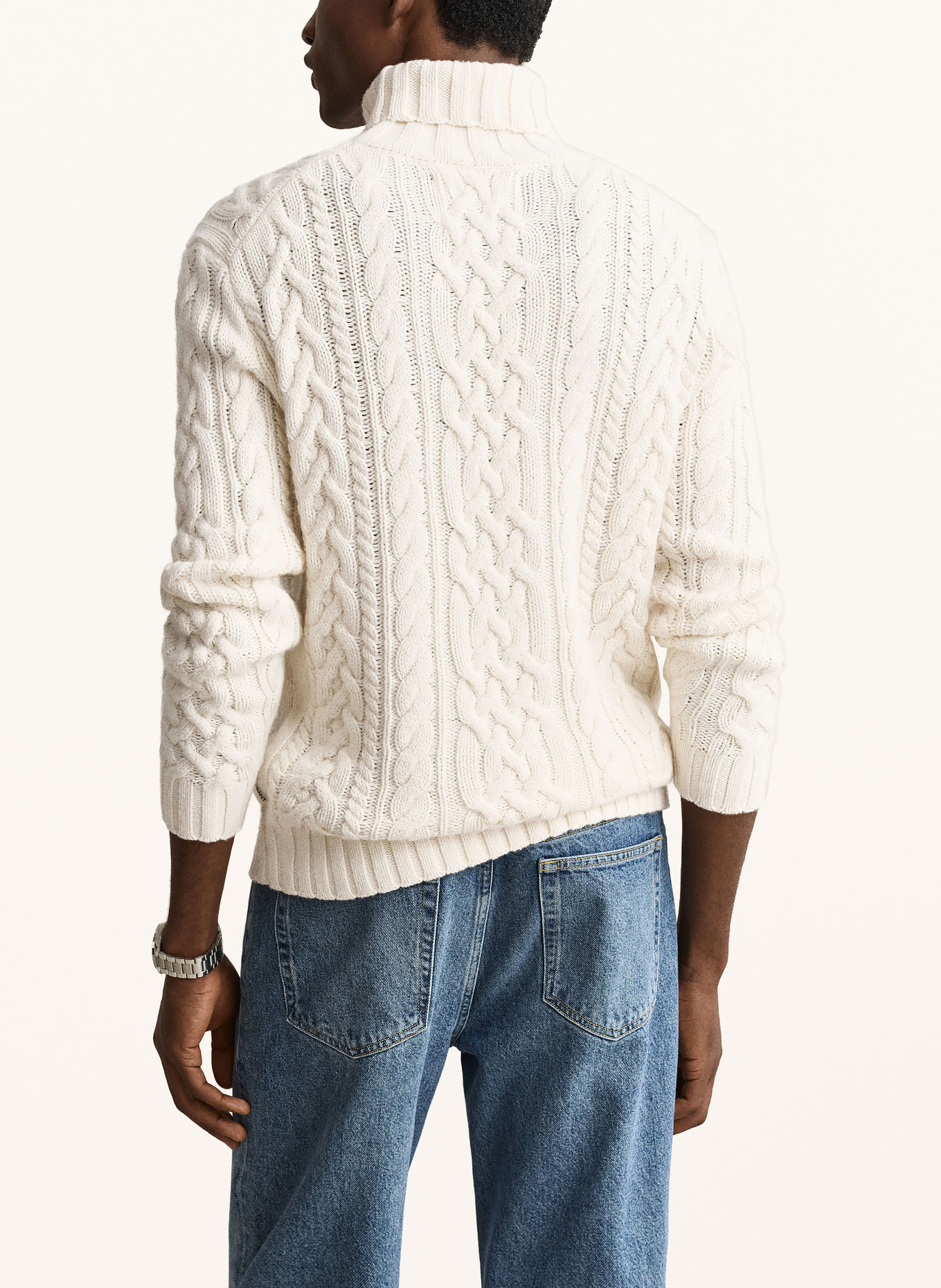 GANT Rollkragenpullover: CREME