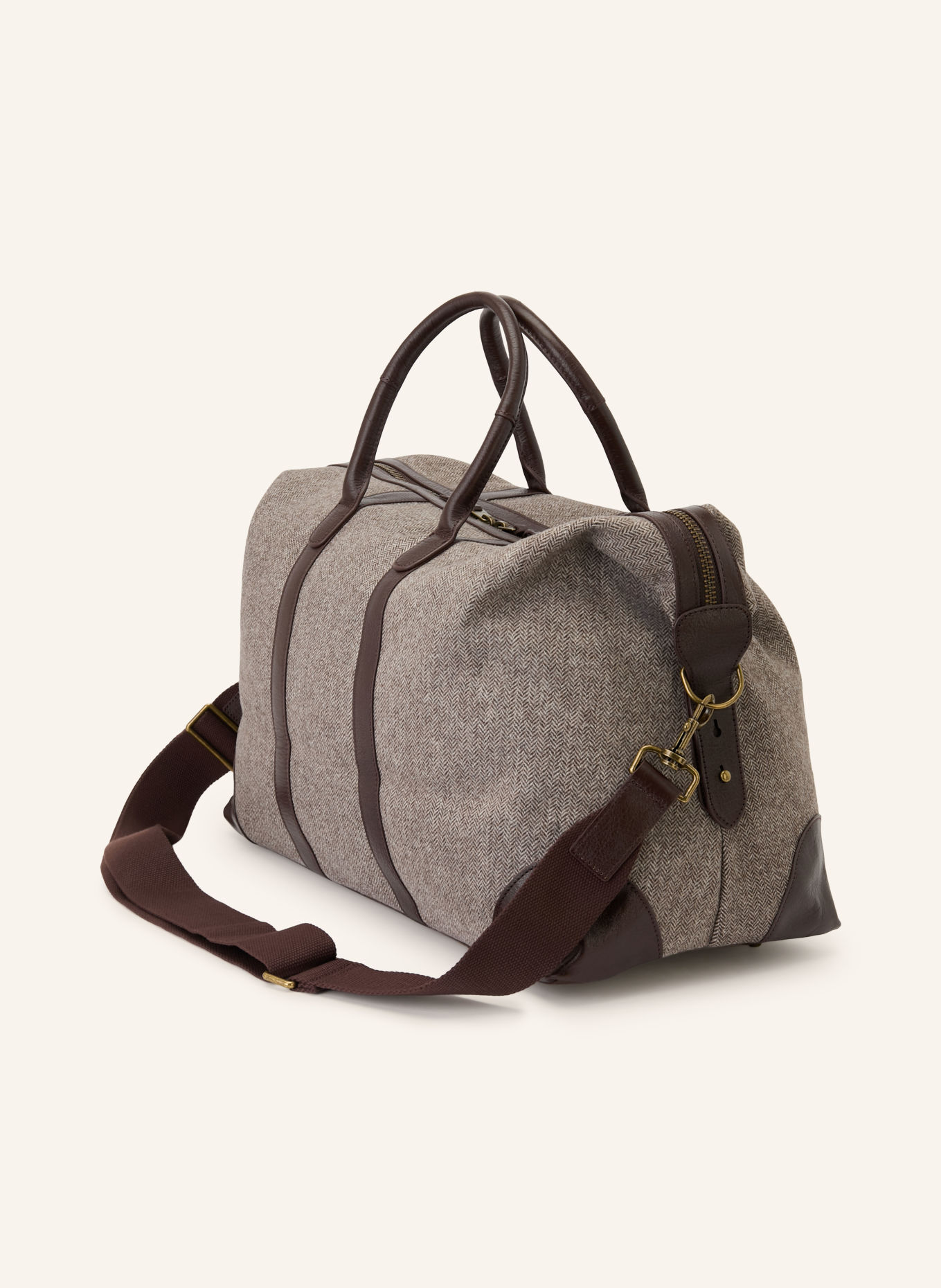 GANT Reisetasche: TAUPE / DUNKELBRAUN / HELLGRAU