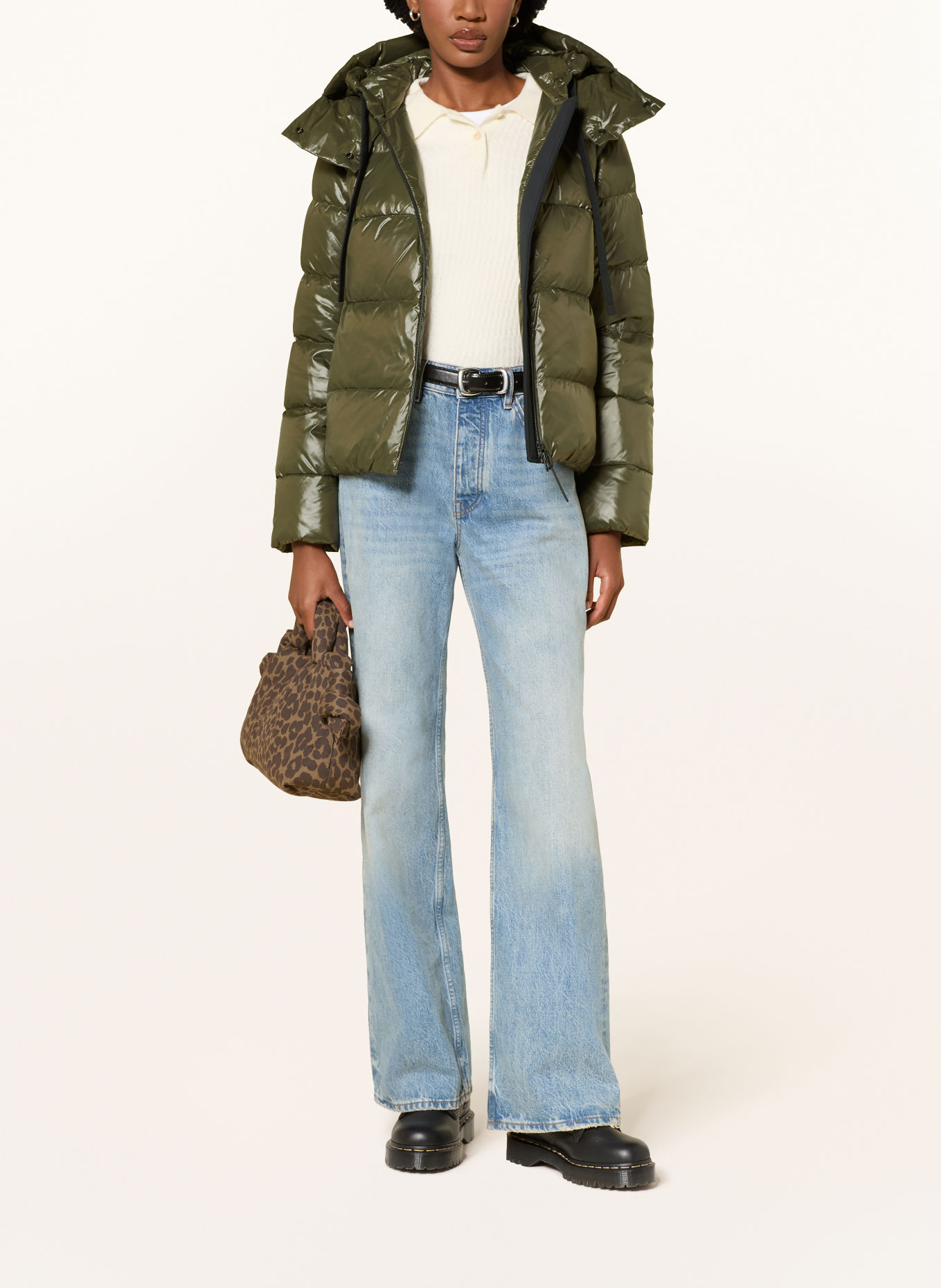 PEUTEREY Daunenjacke KENID: OLIV