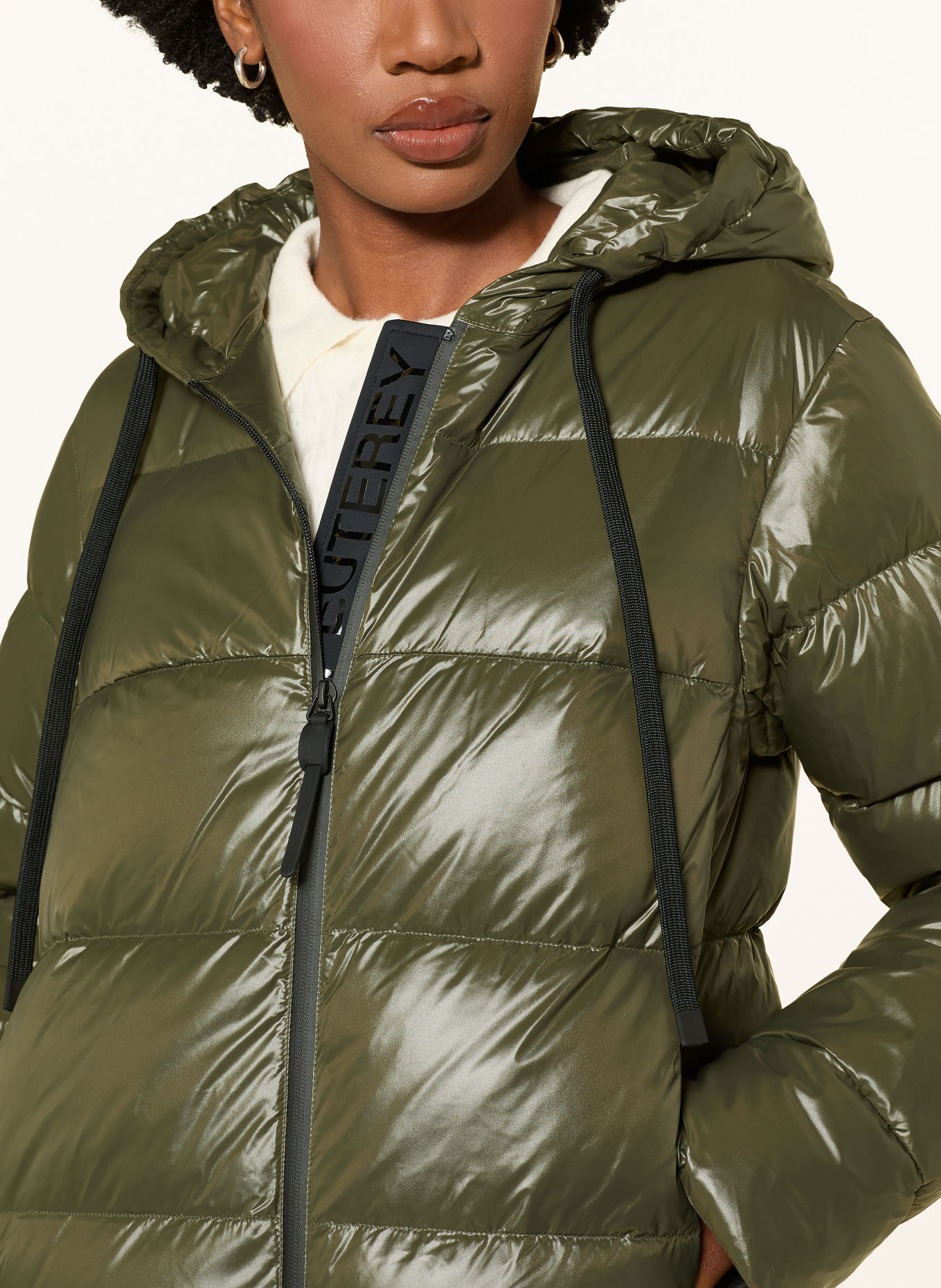 PEUTEREY Daunenjacke KENID: OLIV