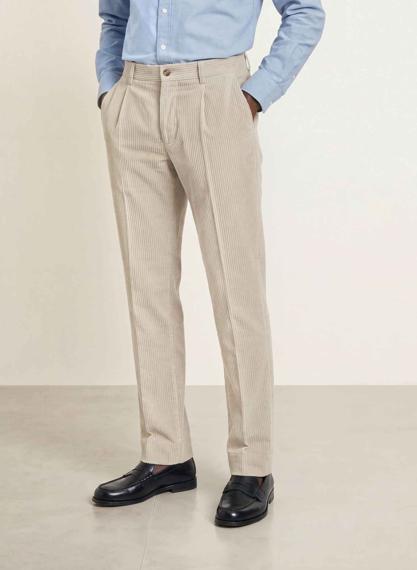 GANT Cordhose Regular Fit: BEIGE