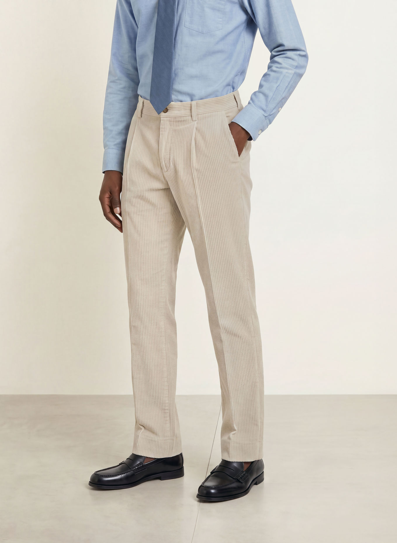 GANT Cordhose Regular Fit: BEIGE