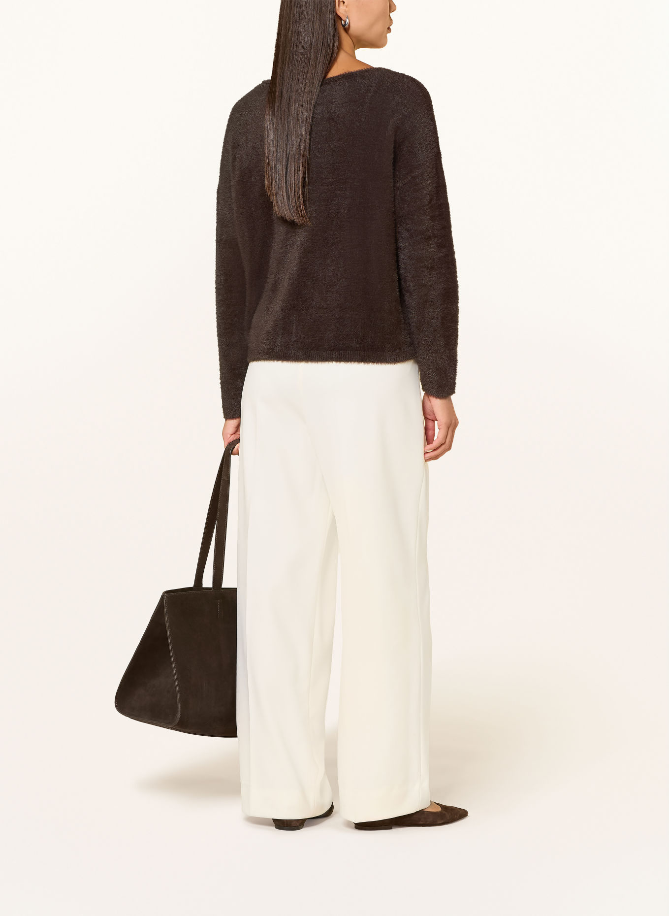 s.Oliver BLACK LABEL Sweater: DARK BROWN