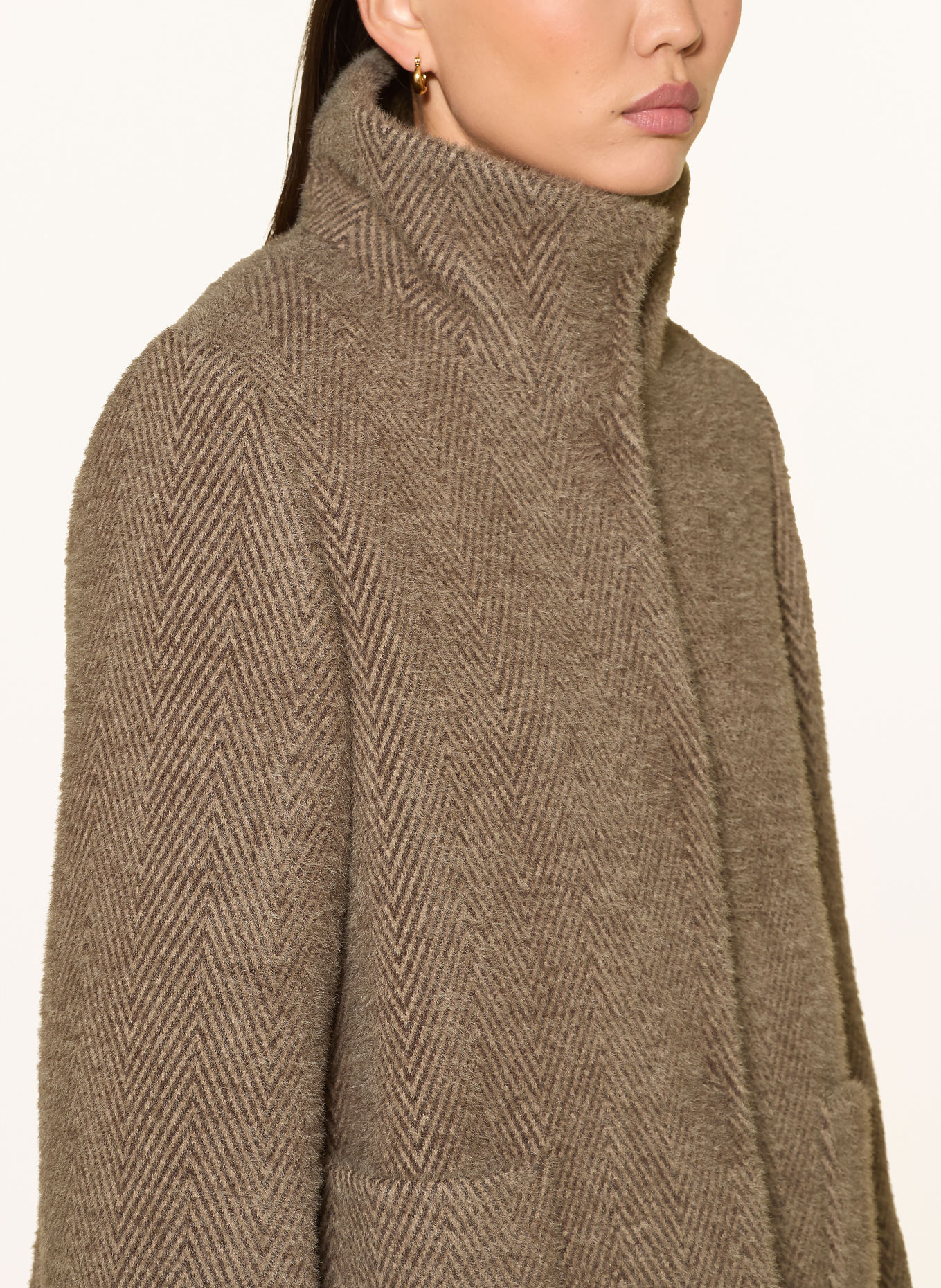 s.Oliver BLACK LABEL Jas: BRUIN / LICHTBRUIN