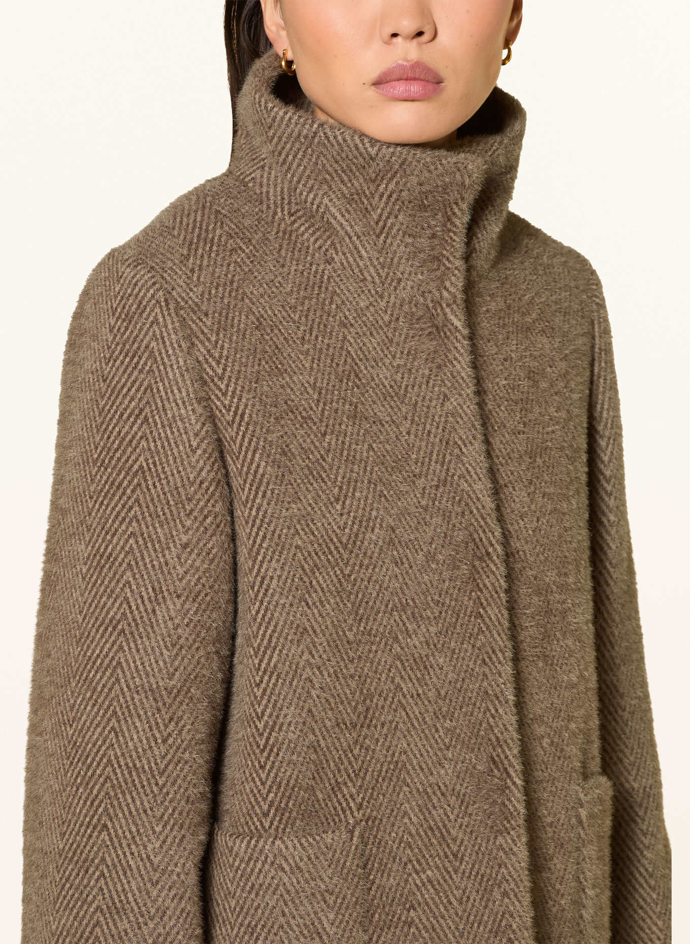 s.Oliver BLACK LABEL Jas: BRUIN / LICHTBRUIN